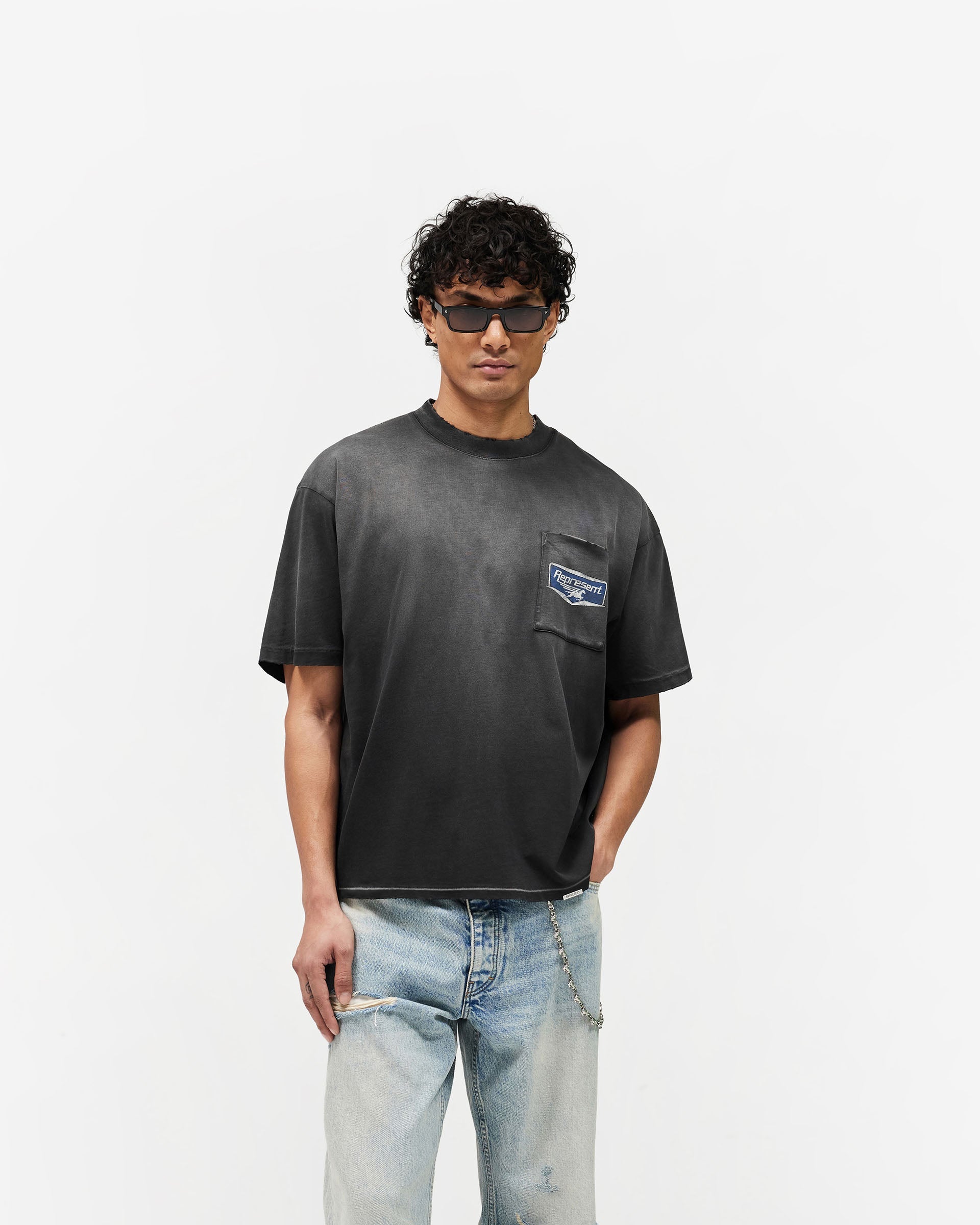 Nothing Faster T-Shirt - Stained Black
