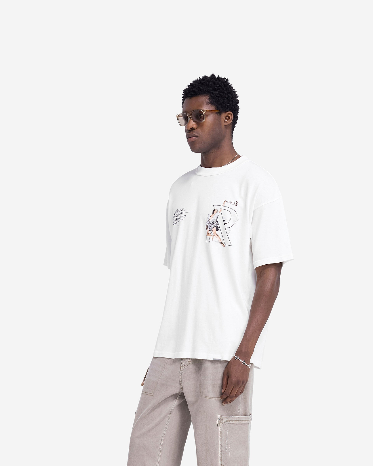 Hermes T-Shirt - Flat White | REPRESENT