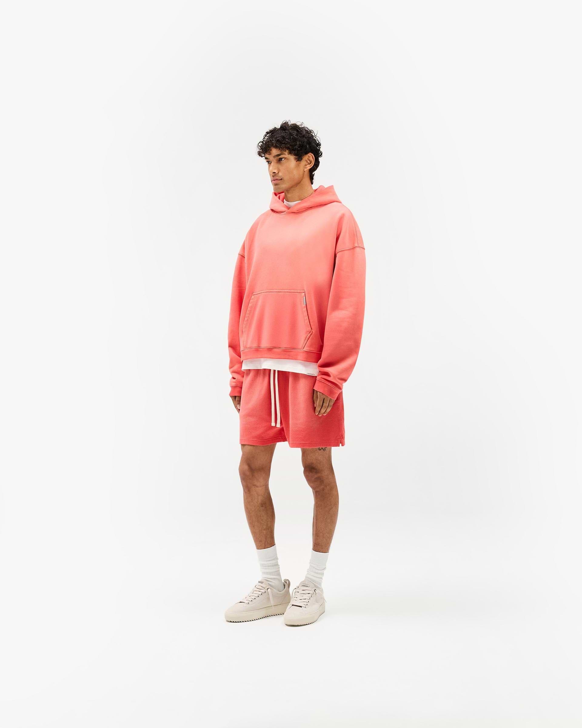 Initial Mesh Shorts - Vintage Red
