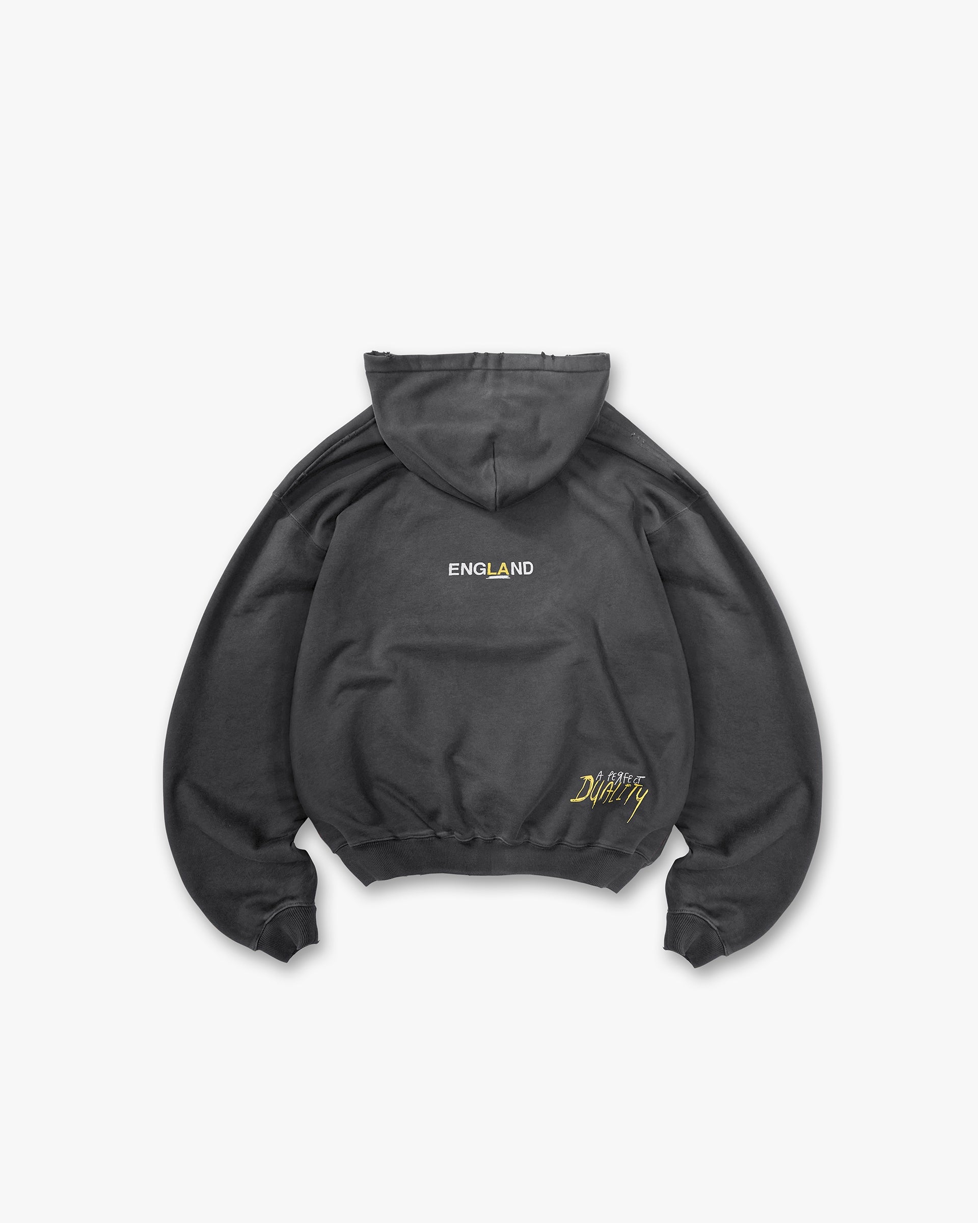 Enemy Hoodie - Washed Black
