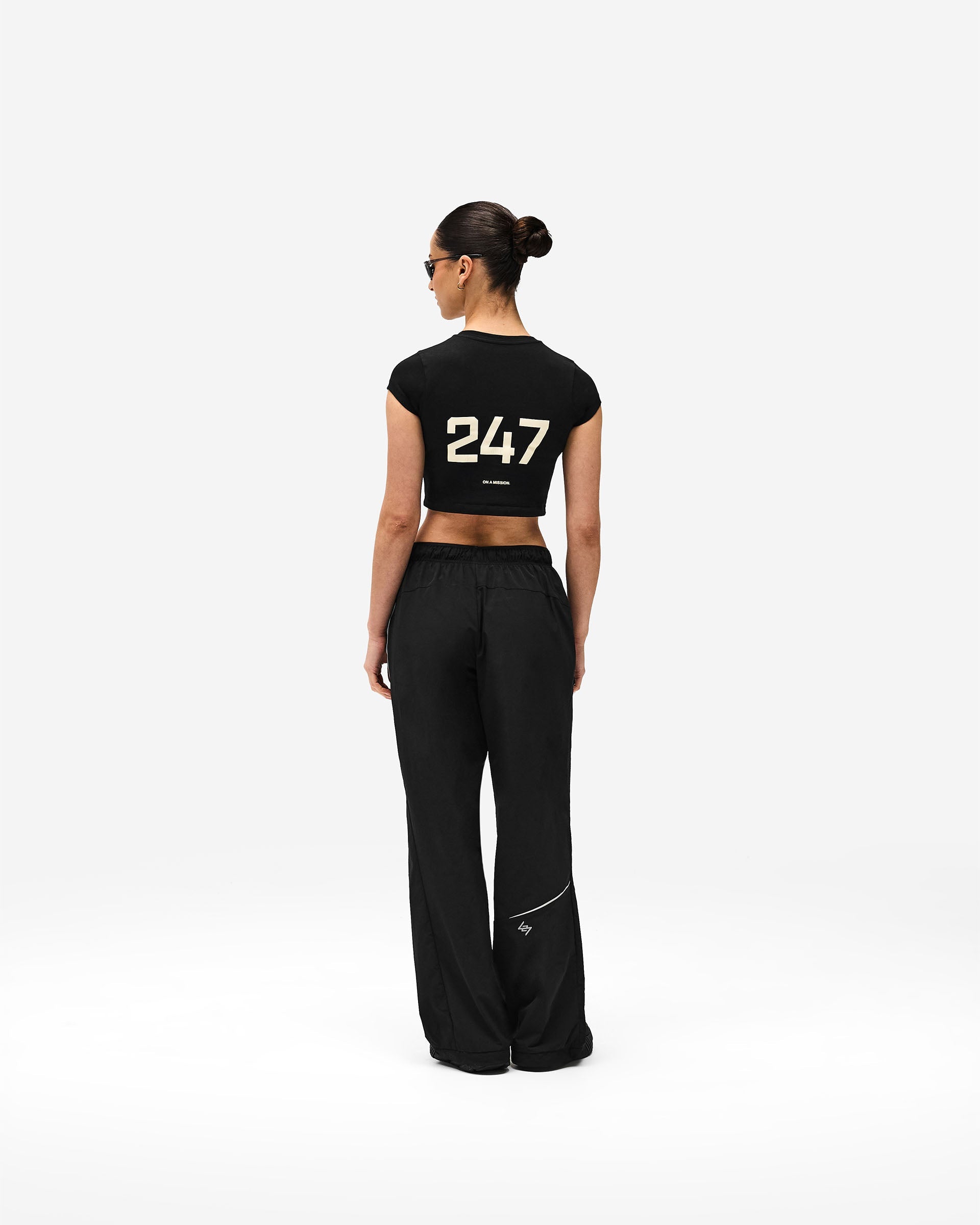 247 Flash Track Jogger - Black