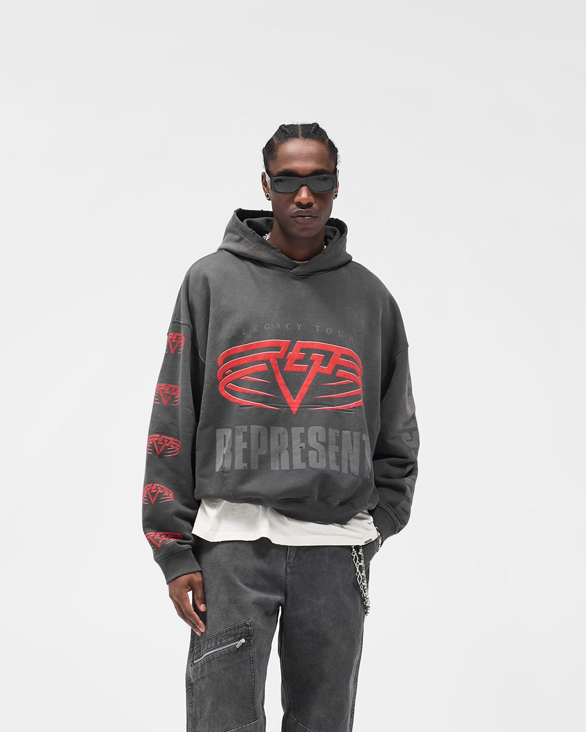 Reversible Living Legacy Tour Hoodie - Sun Fade Grey