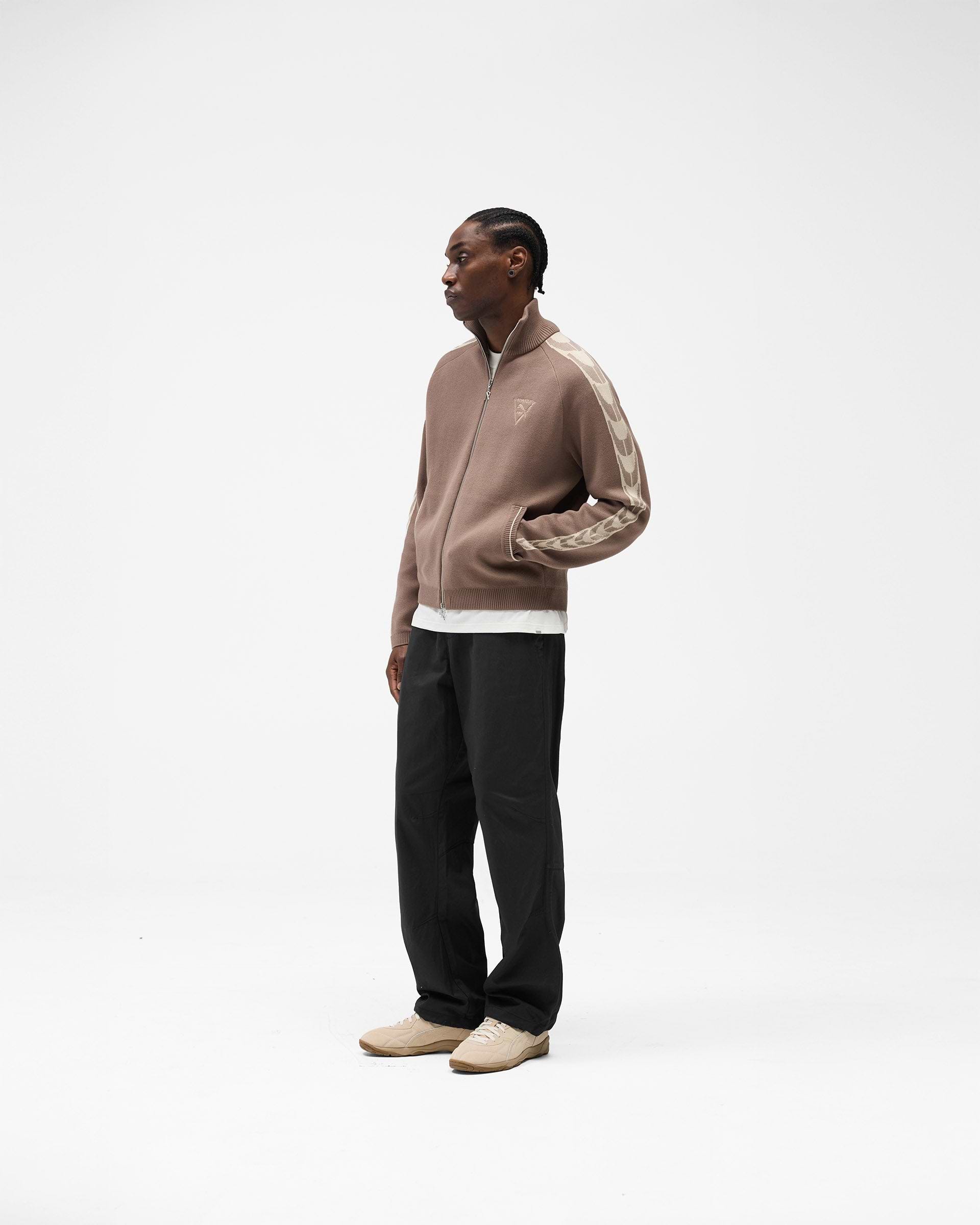Represent X Puma T7 Knit Jacket - Pine Bark