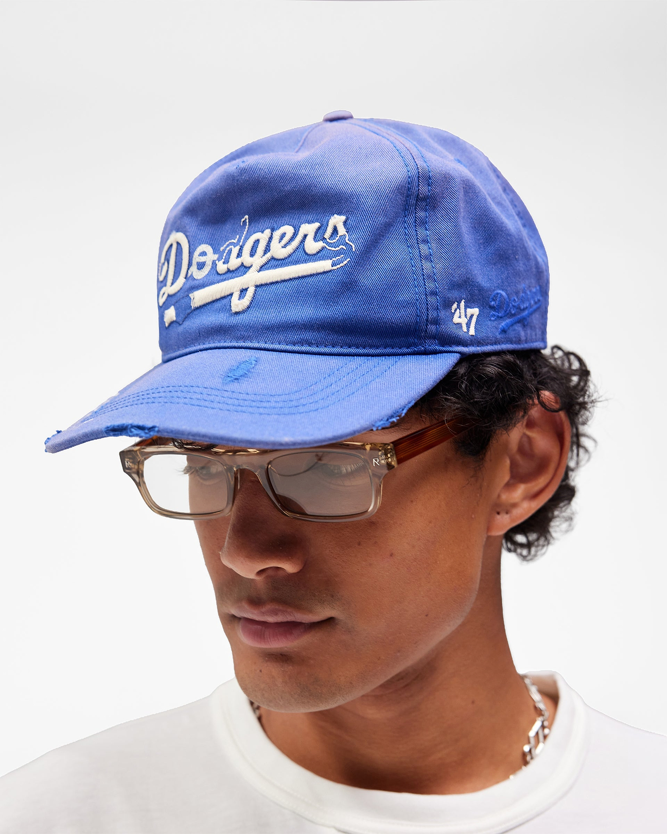 Los Angeles Dodgers x Represent 47 Cap Dust Blue | Mens Caps