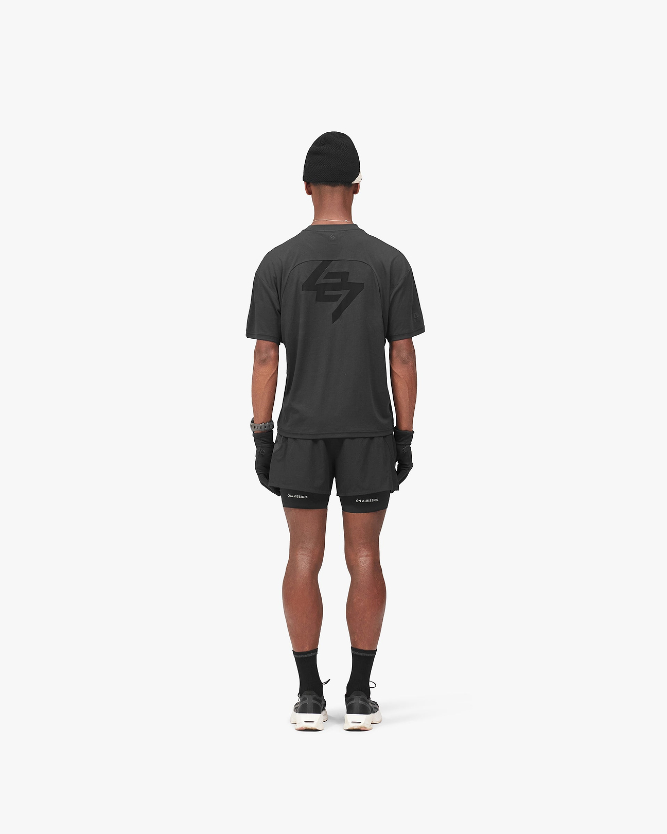 247 Power Dry™ T-Shirt Jet Black | Performance T-Shirts | REPRESENT