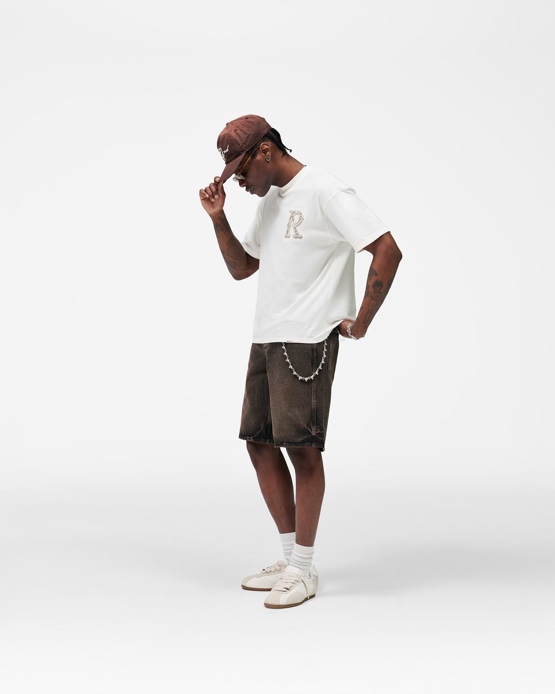 Denim Short - Bark
