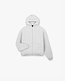 Initial Boxy Zip Through Hoodie