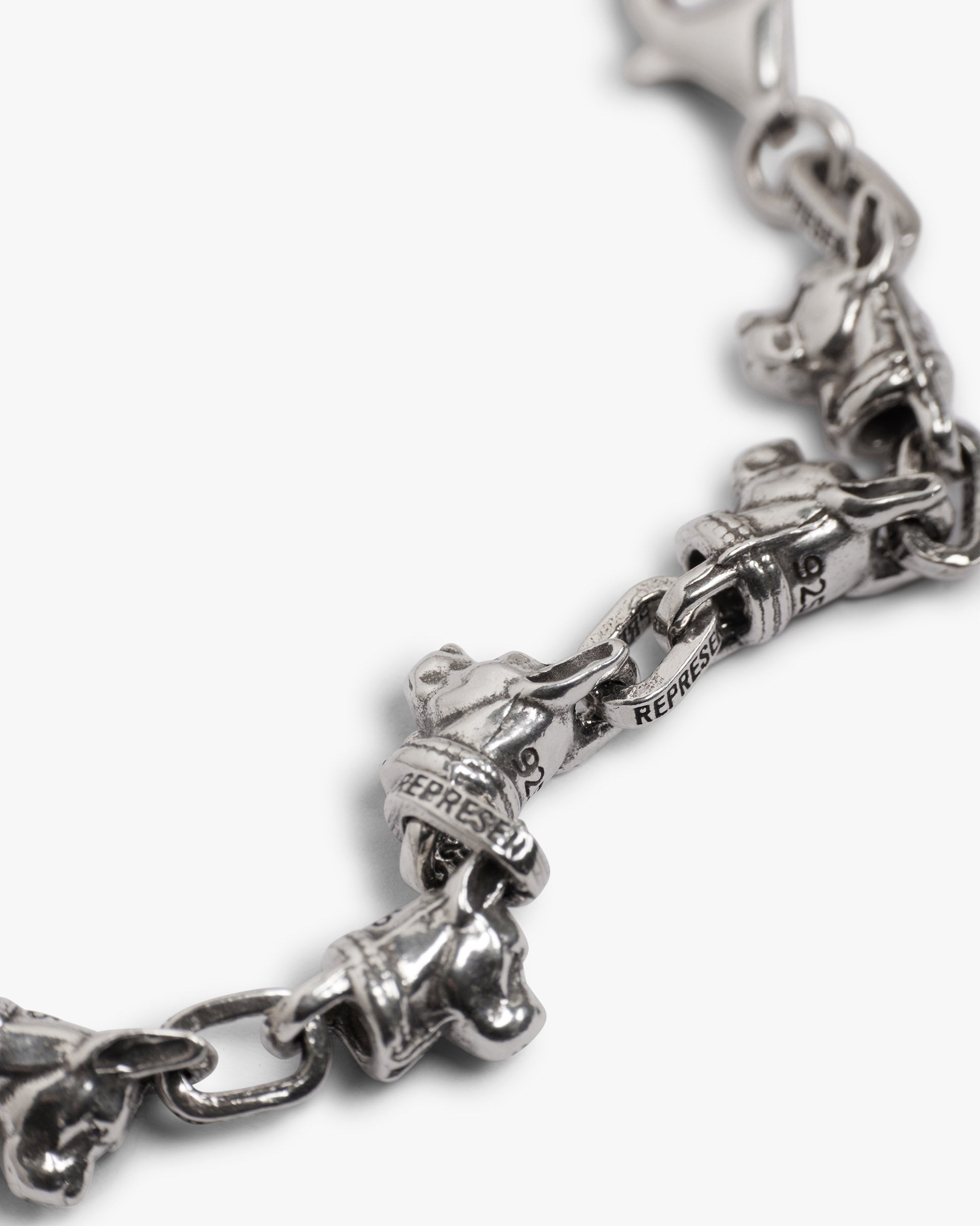 Doberman Trouser Chain - Silver