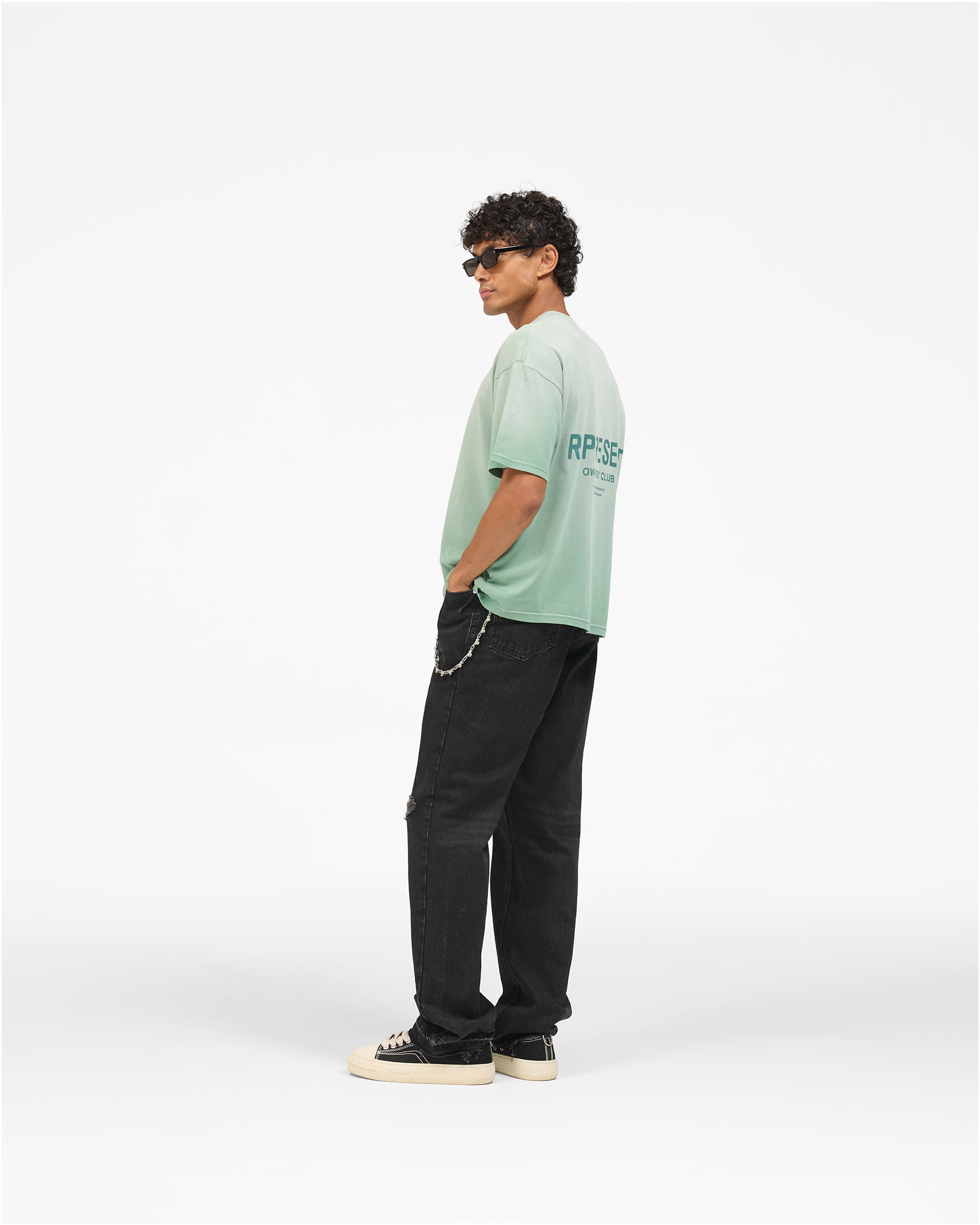 Represent Owners Club T-Shirt - Washed Aloe
