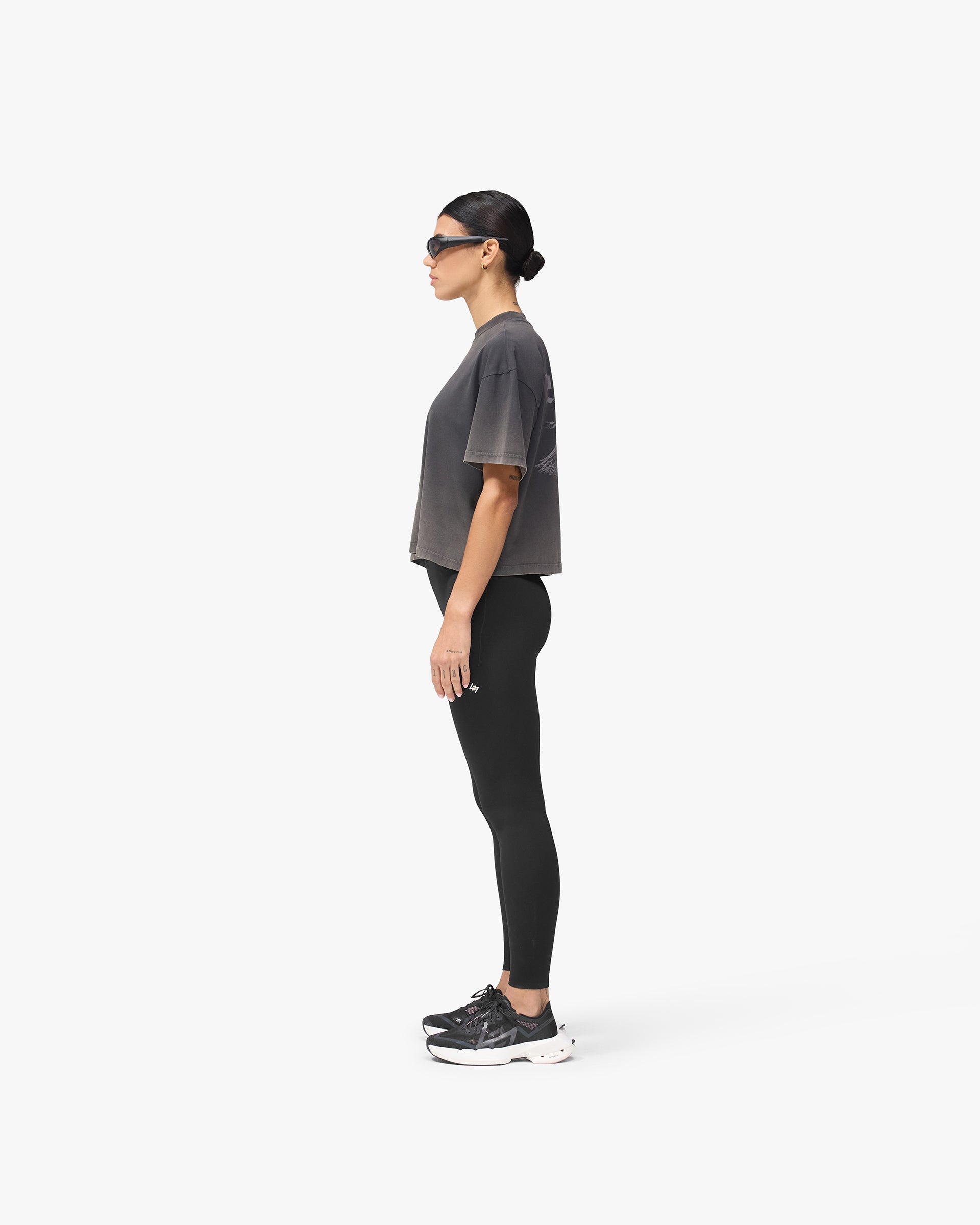 247 On A Mission Legging - Jet Black
