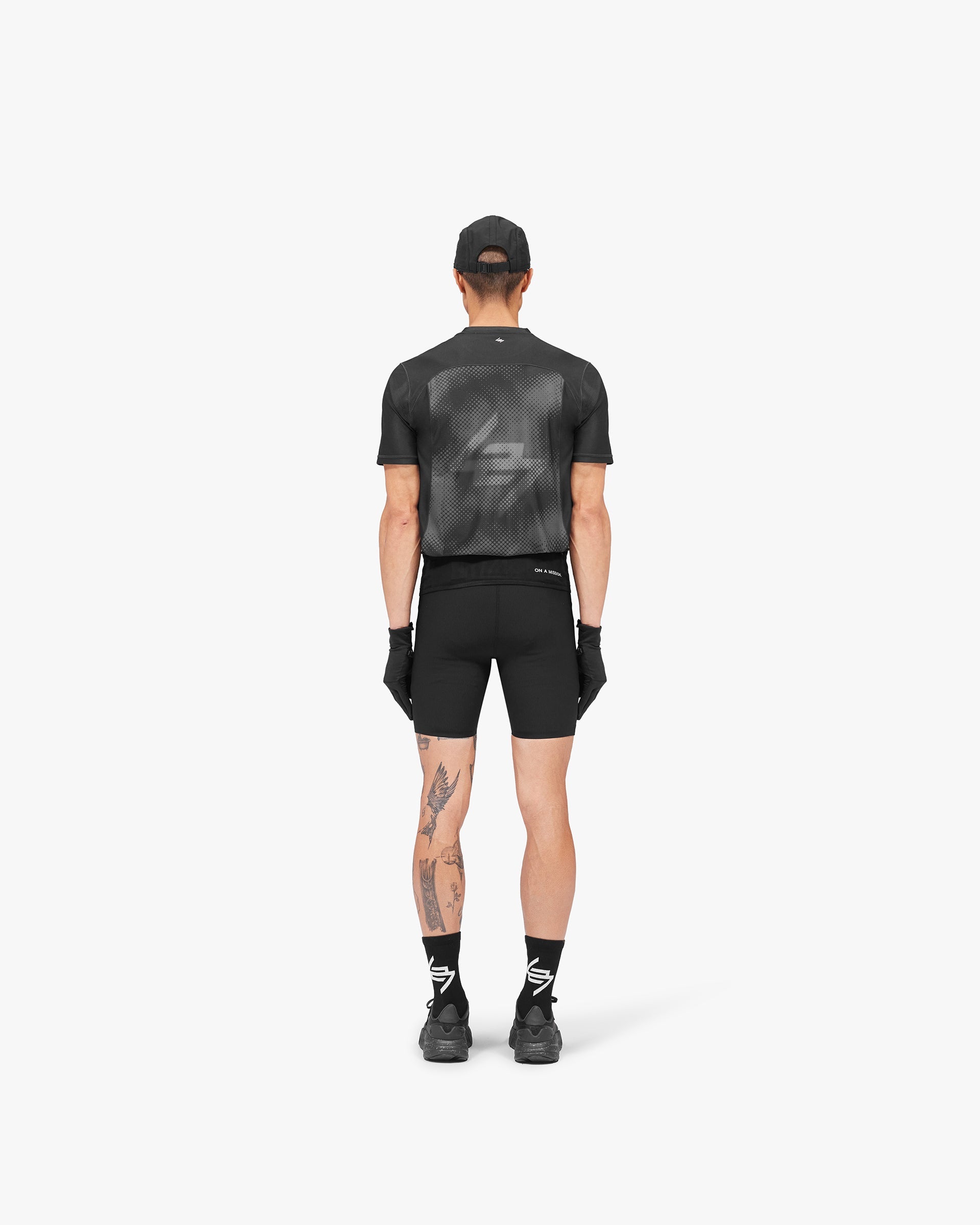 247 Hybrid T-Shirt - Black Fade Out