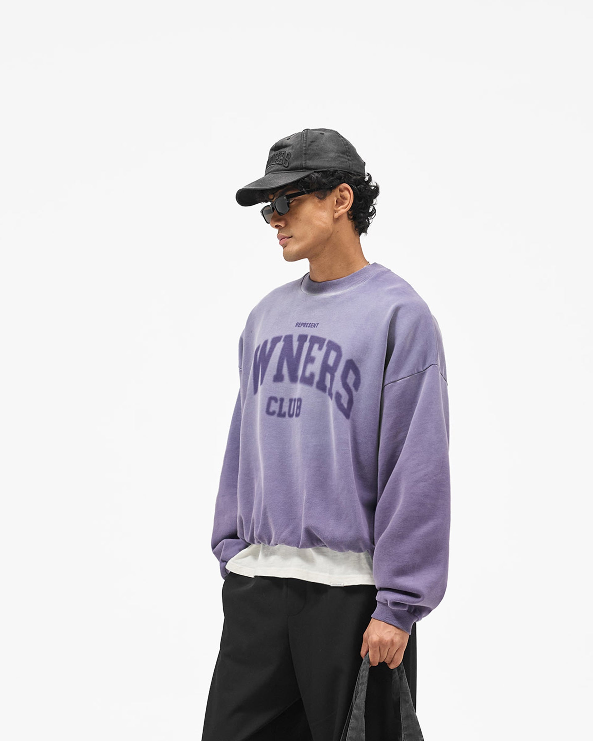 Represent Owners Club Sweatshirt - Deep Purple