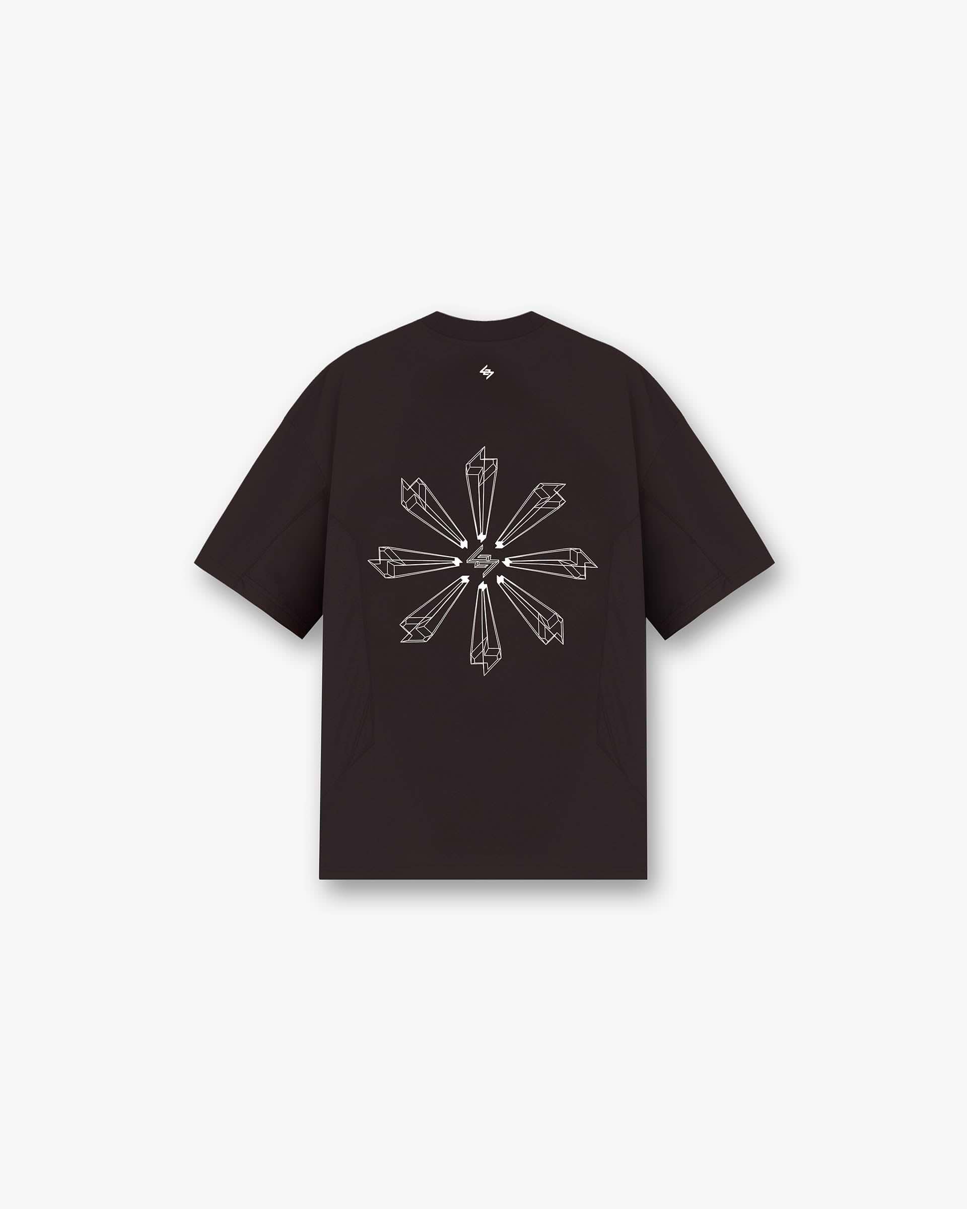 247 Uprising Oversized T-Shirt - Chocolate