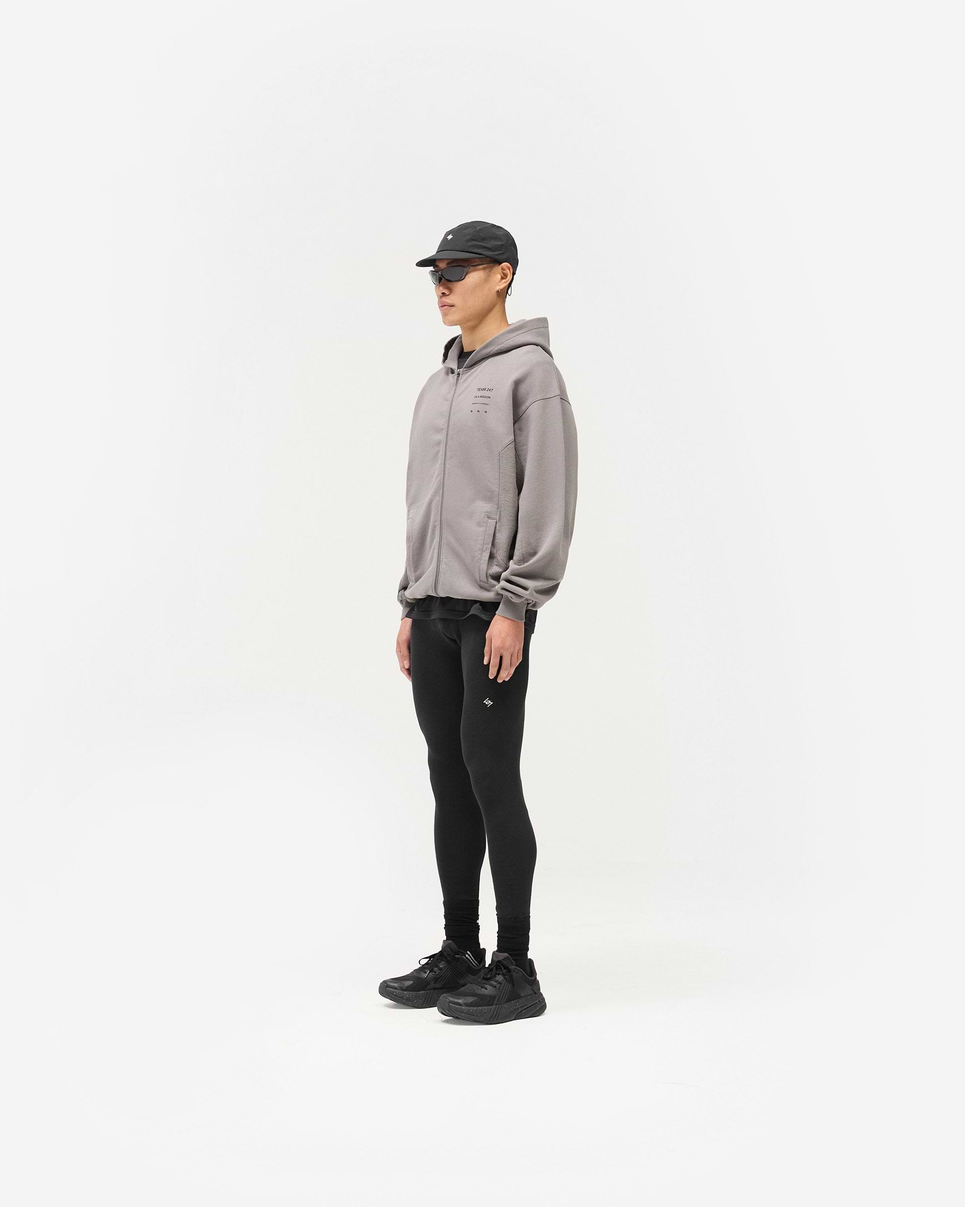247 Uprising Zip Hoodie - Steel