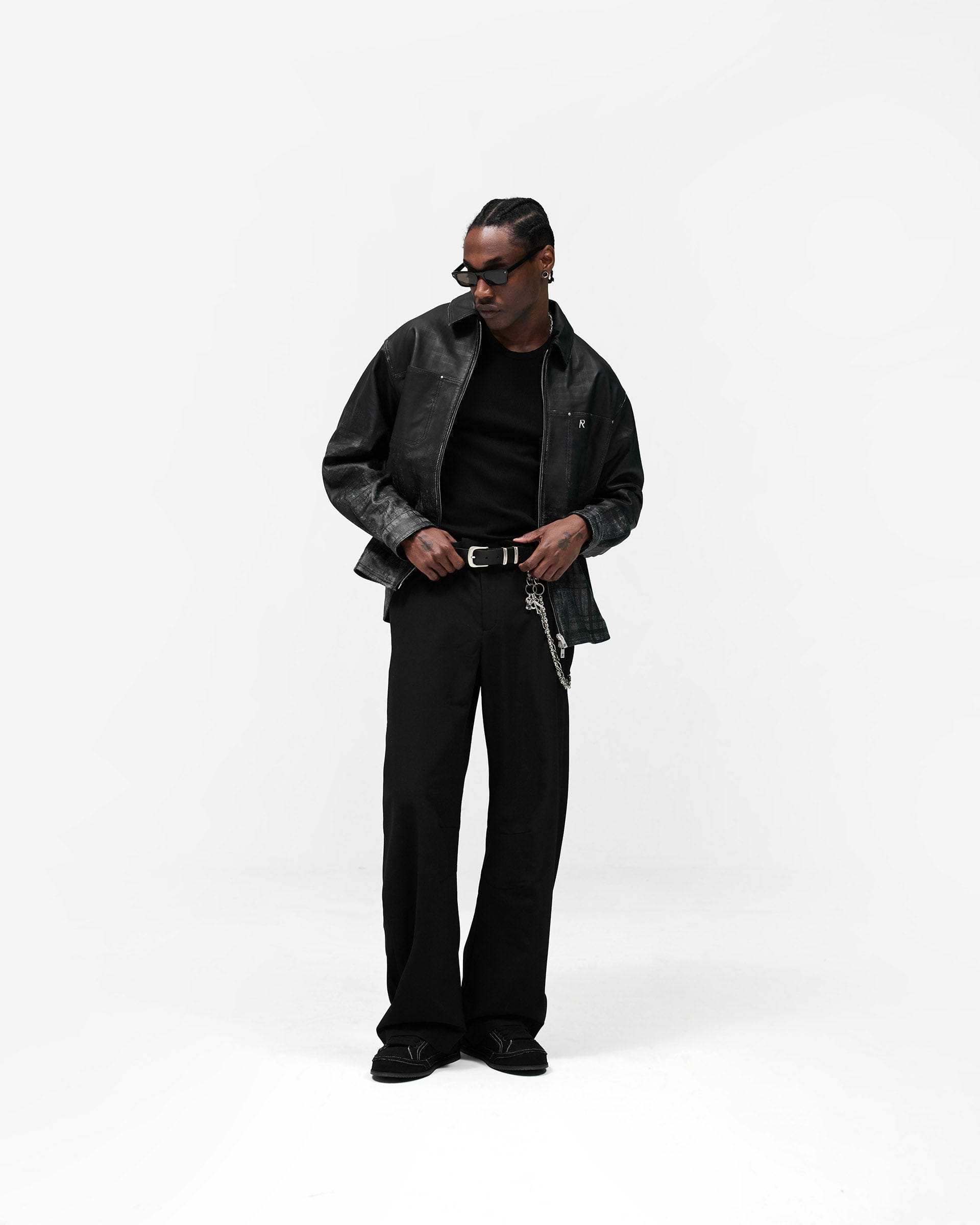 Rodeo Leather Jacket - Jet Black