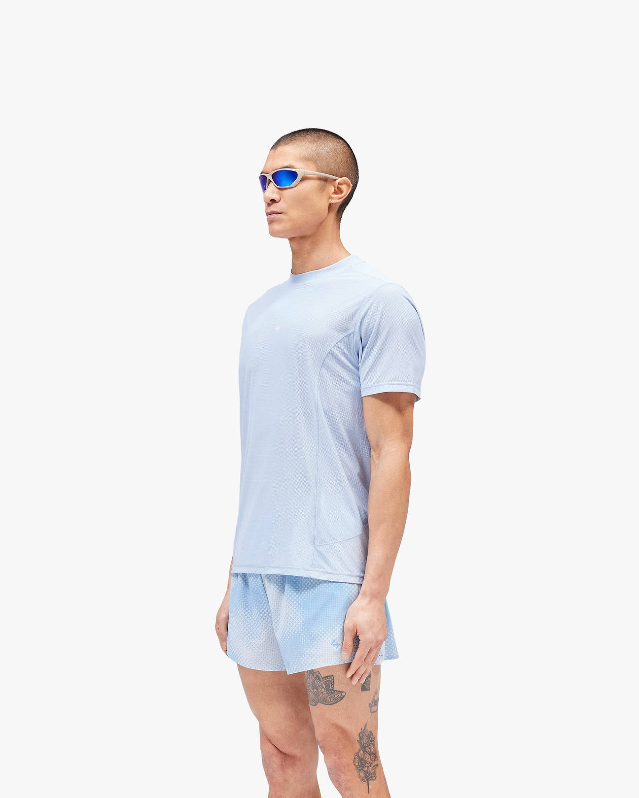 247 Hybrid Tee - Glacier Fade Out | 247 SS26 T-Shirts | REPRESENT
