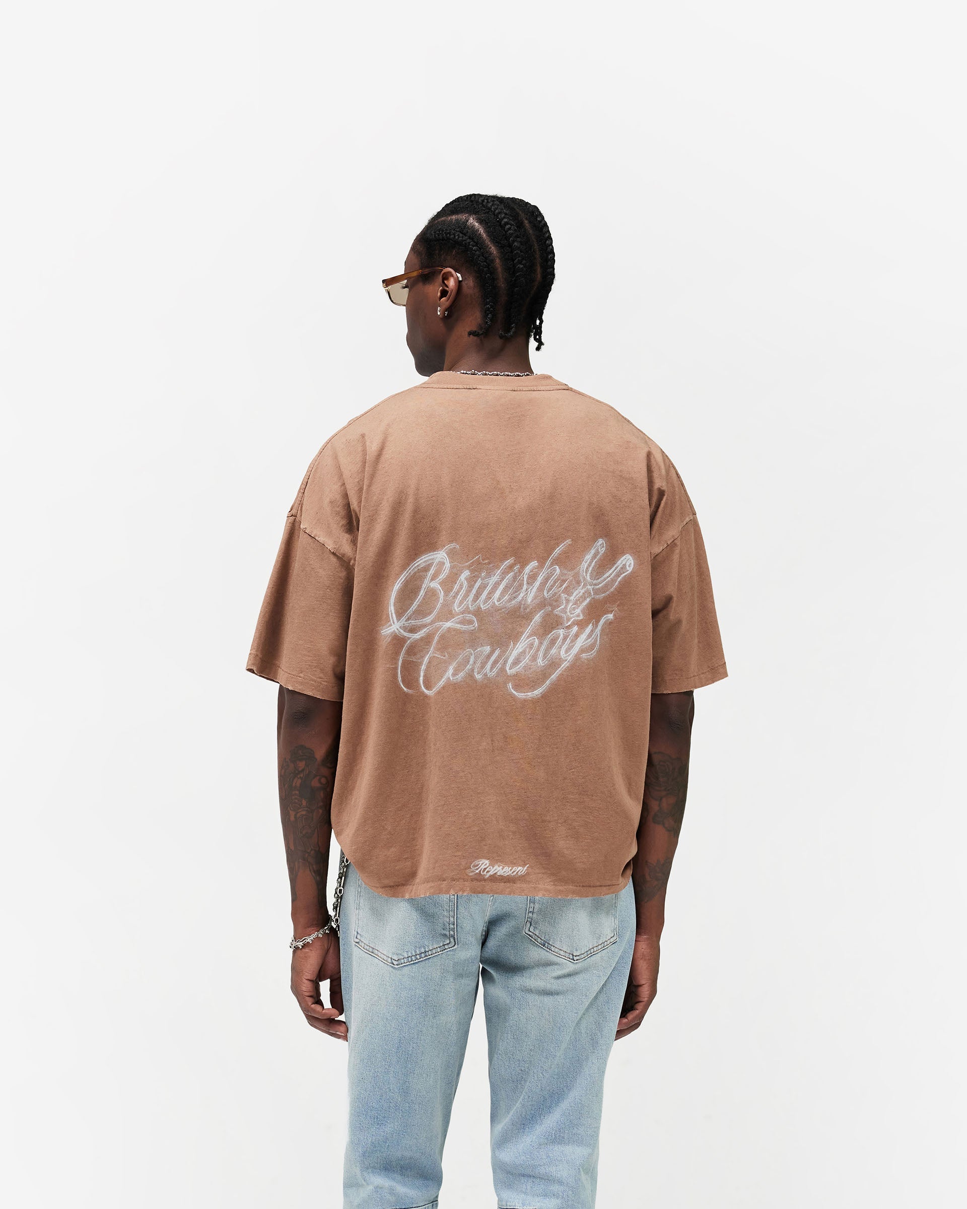 British Cowboys T-Shirt - Dusty Brown