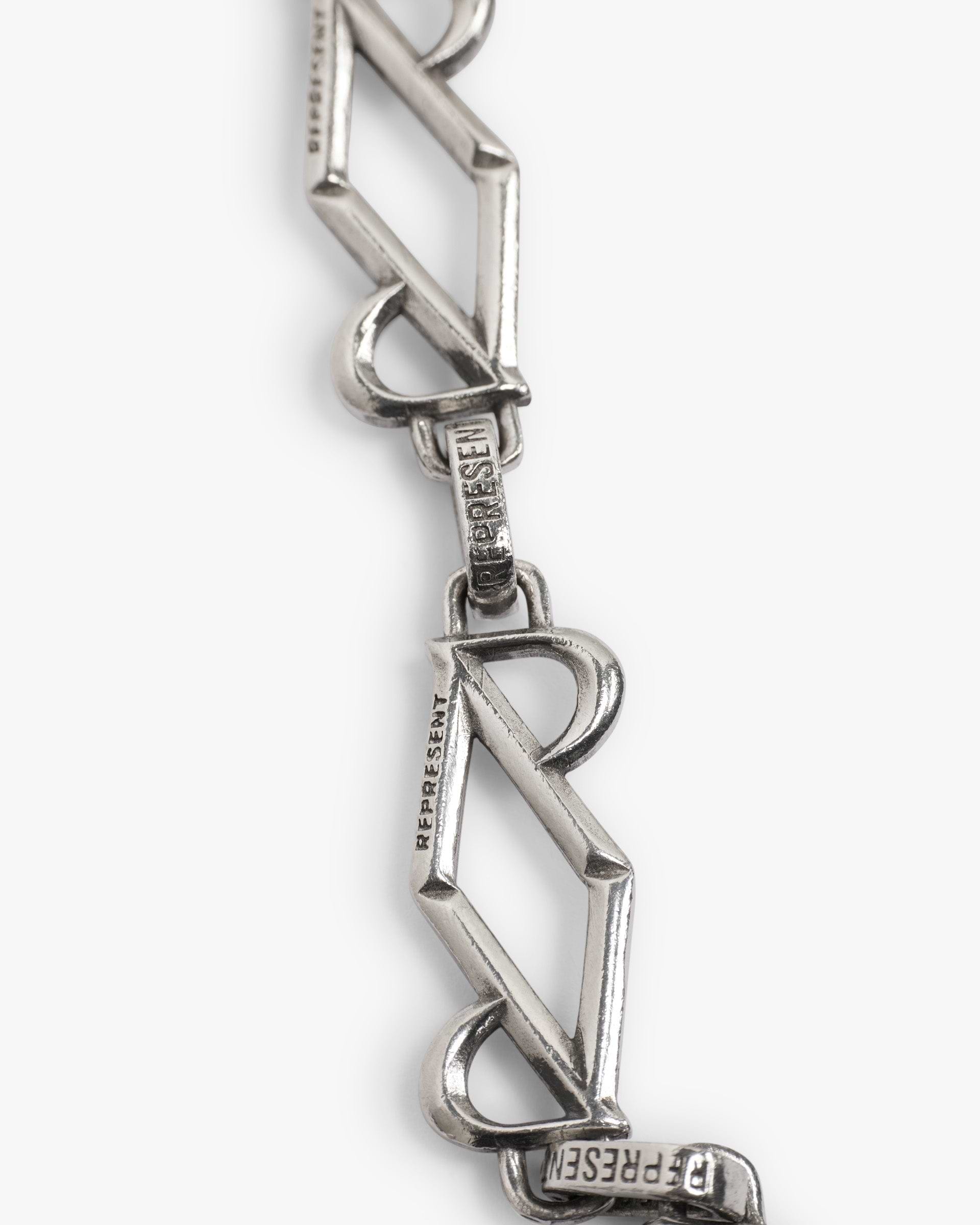 Initial Chain Bracelet - Silver