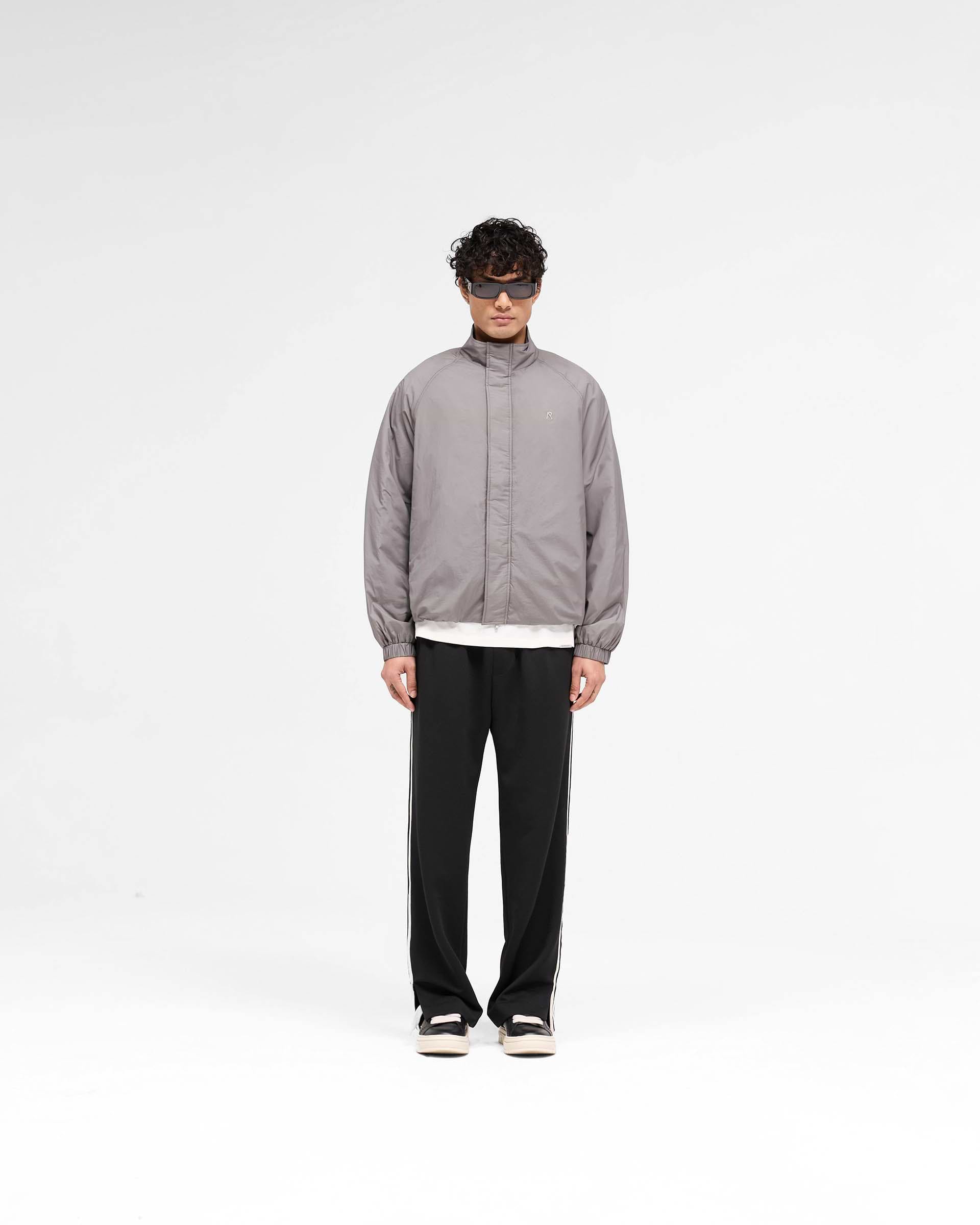 Funnel Neck Jacket - Stone