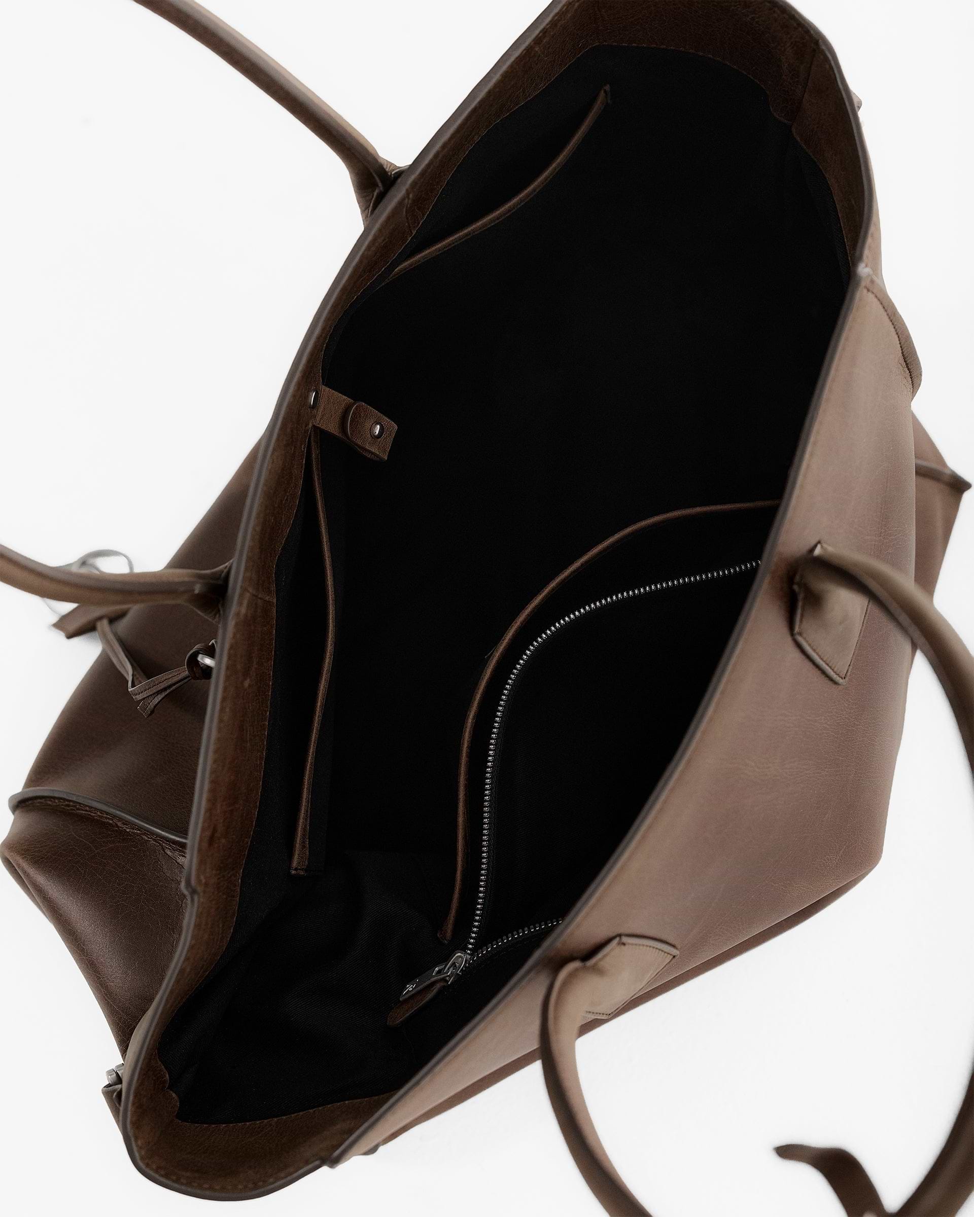 Hudson Tote - Dark Brown