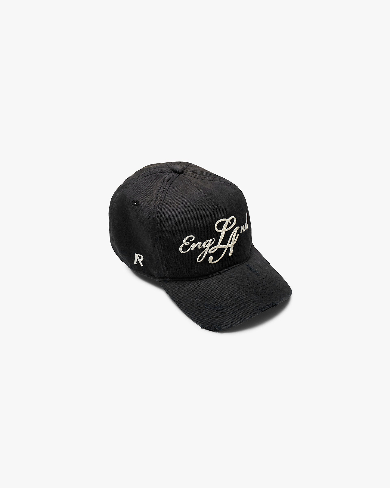 Represent X 47 EngLAnd Old English Cap | Aged Black | REPRESENT