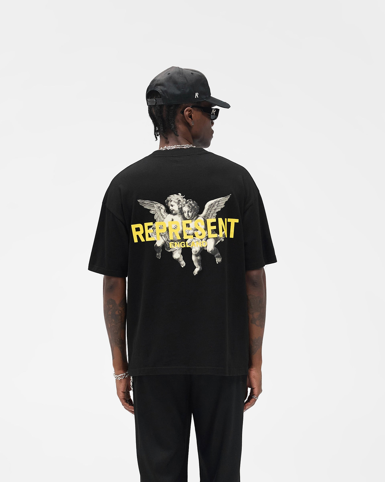 Black Legacy Cherubs T-Shirt | Graphic T shirts | REPRESENT