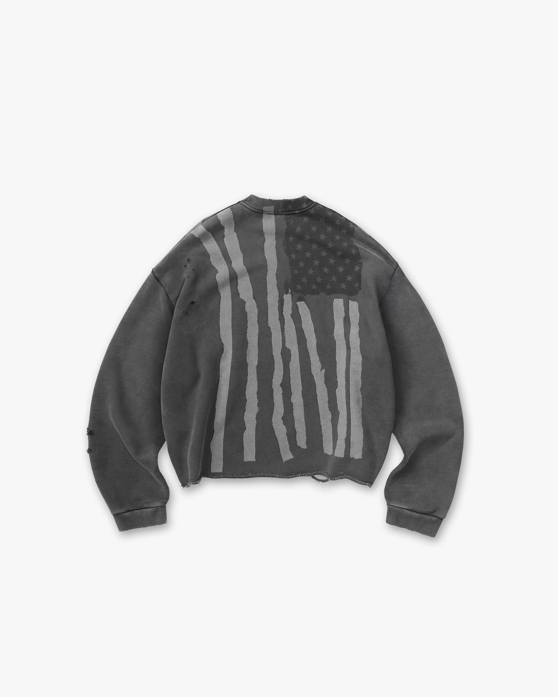 Flag Sweat - Vintage Black