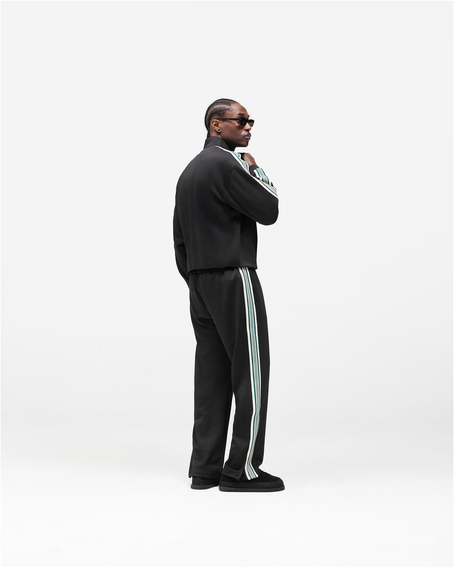 Taped Track Pant - Jet Black