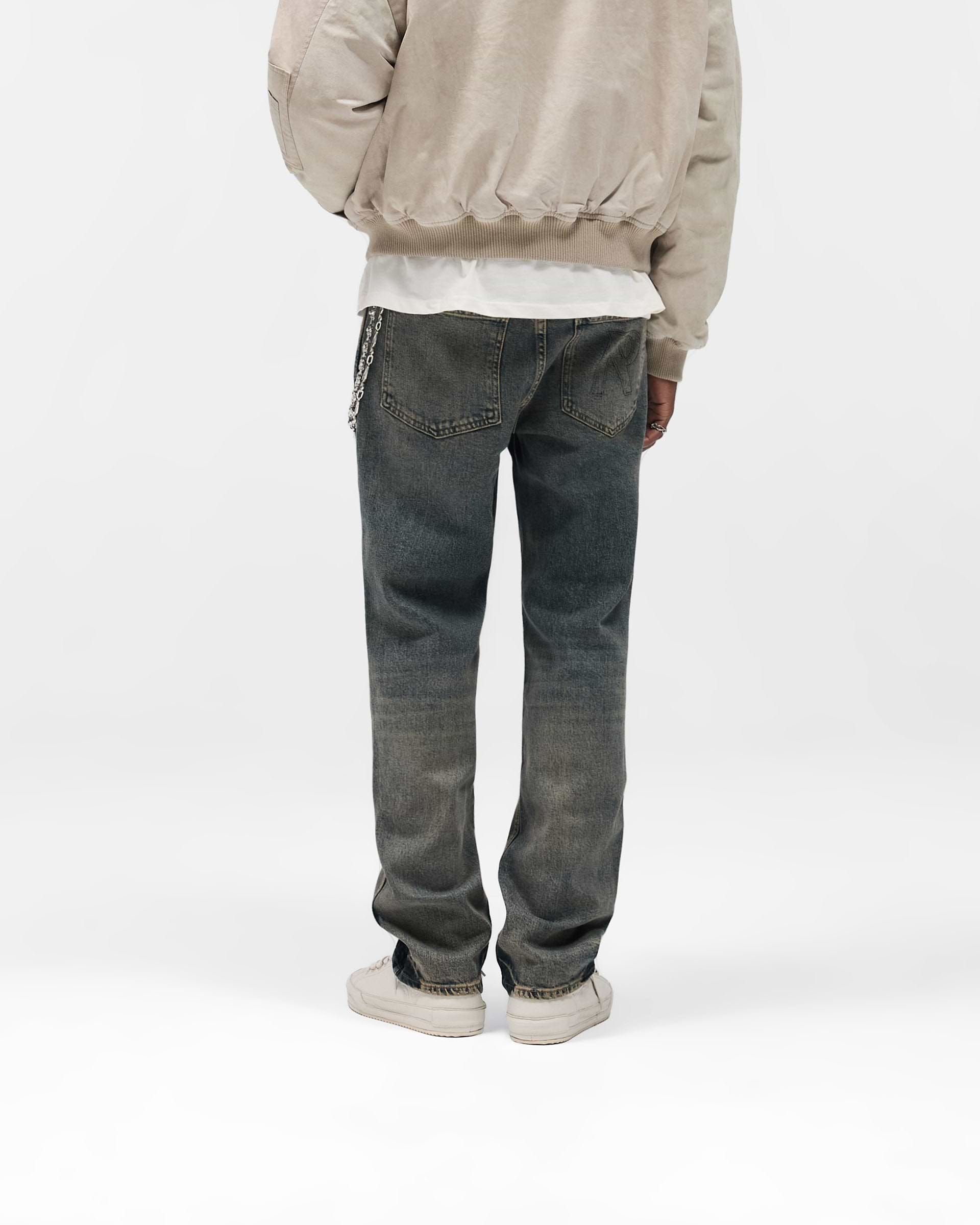 R1 Slim Denim - Blue Cream
