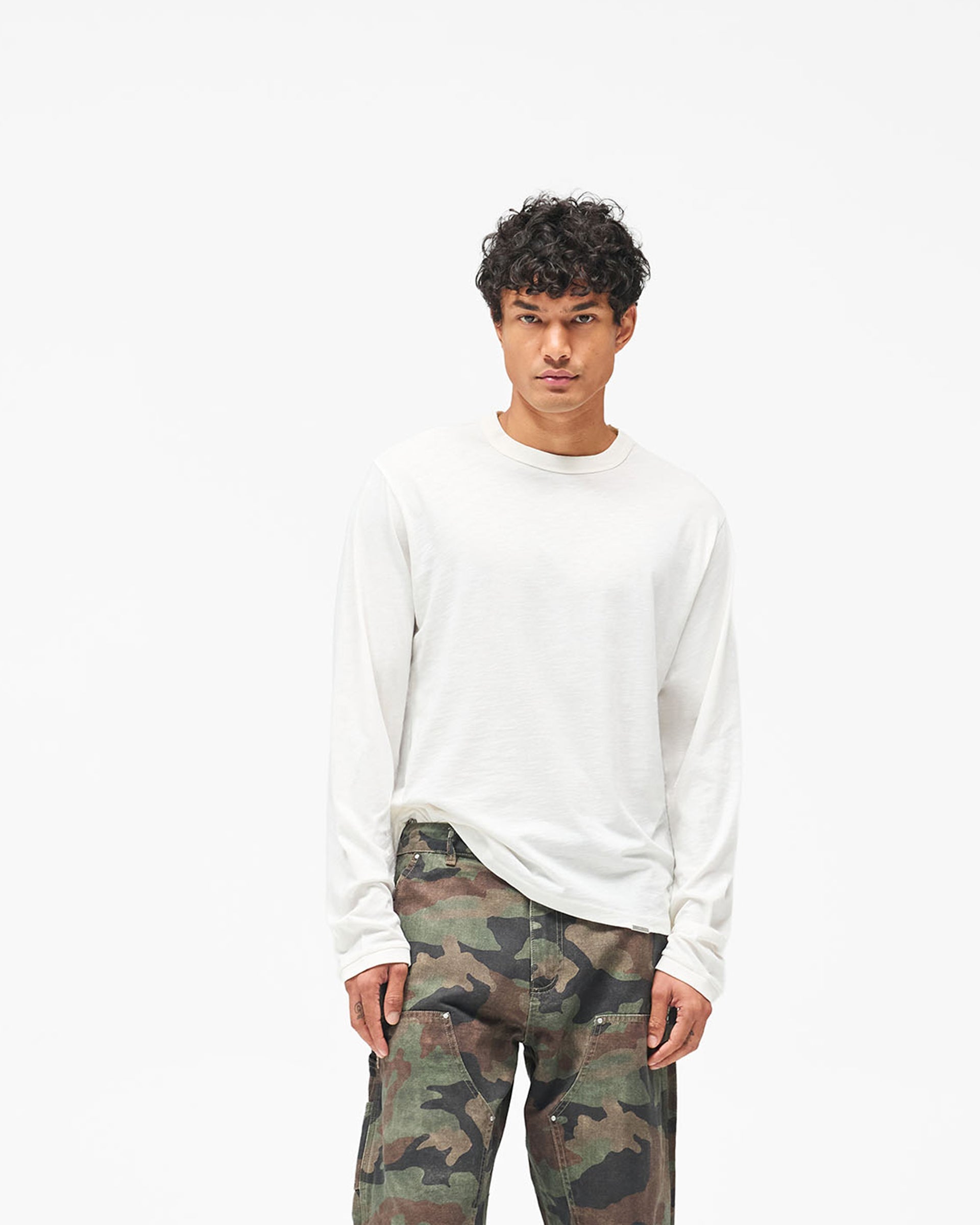GH Long Sleeve T-Shirt - Flat White