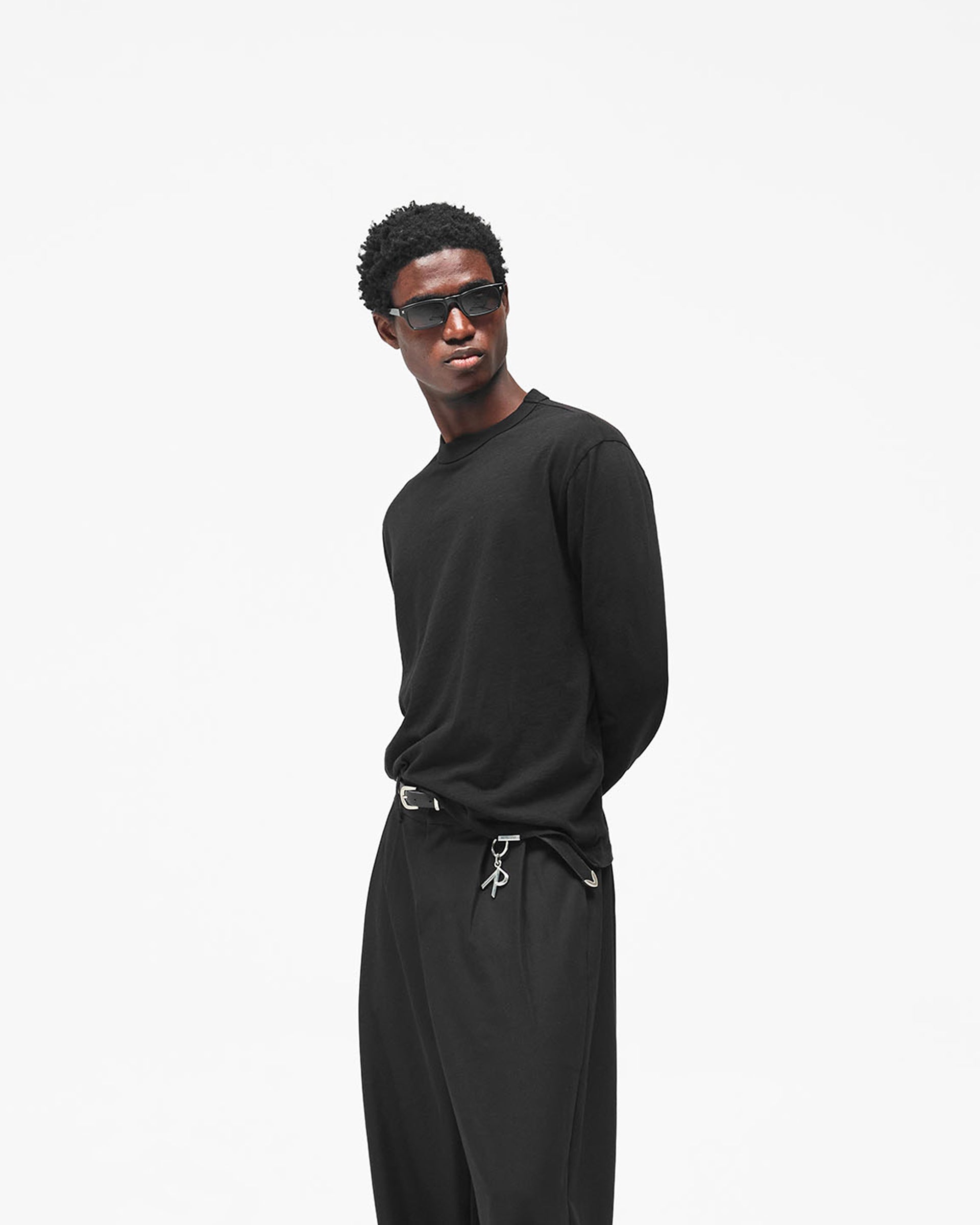 GH Long Sleeve T-Shirt - Jet Black