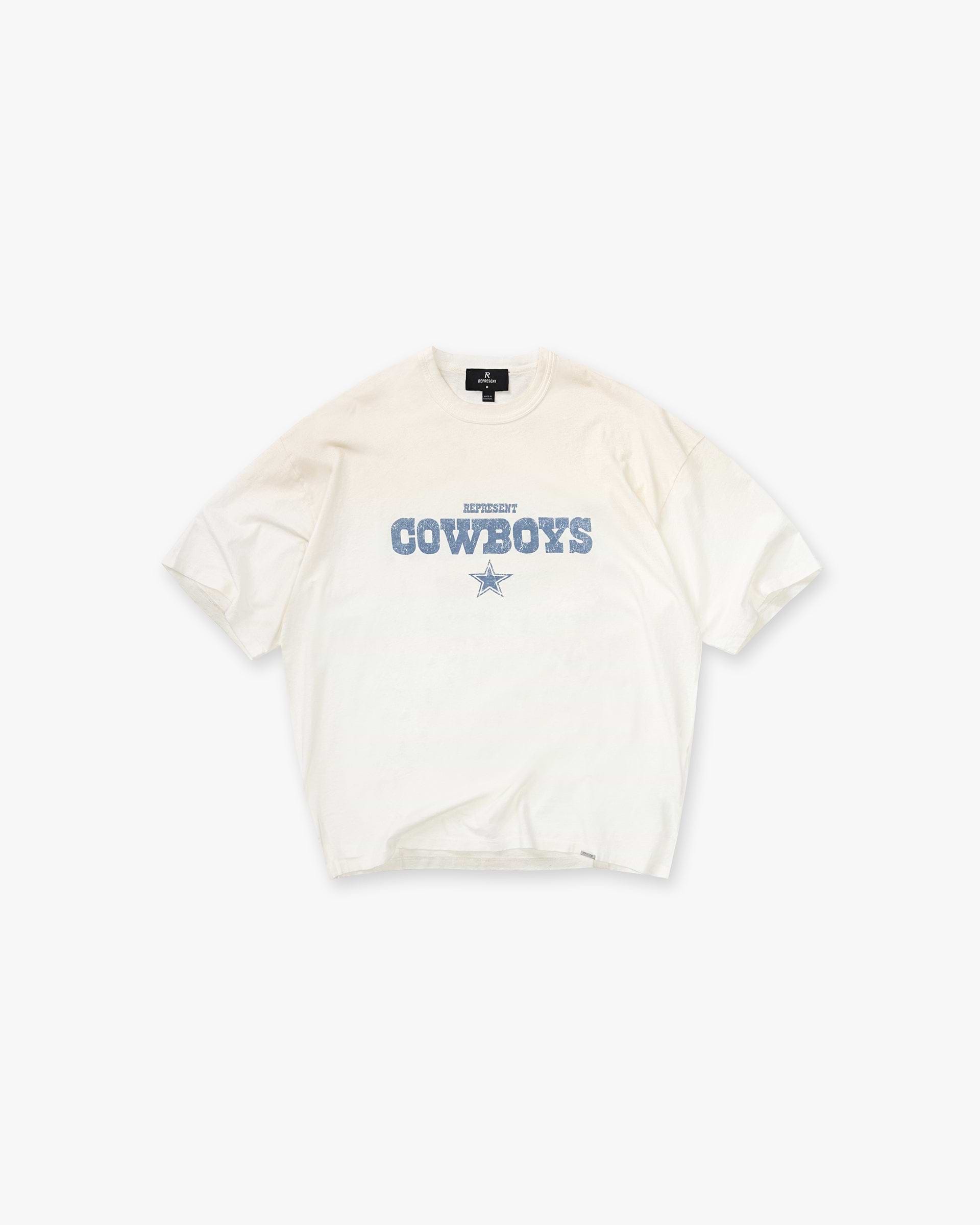 Dallas Cowboys x Represent T-Shirt - Washed Ecru