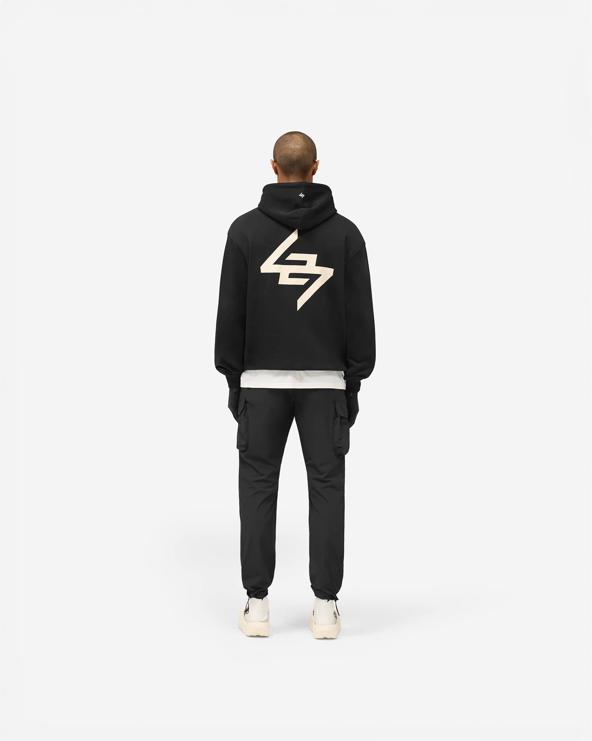 247 DNA Graphic Hoodie - Jet Black