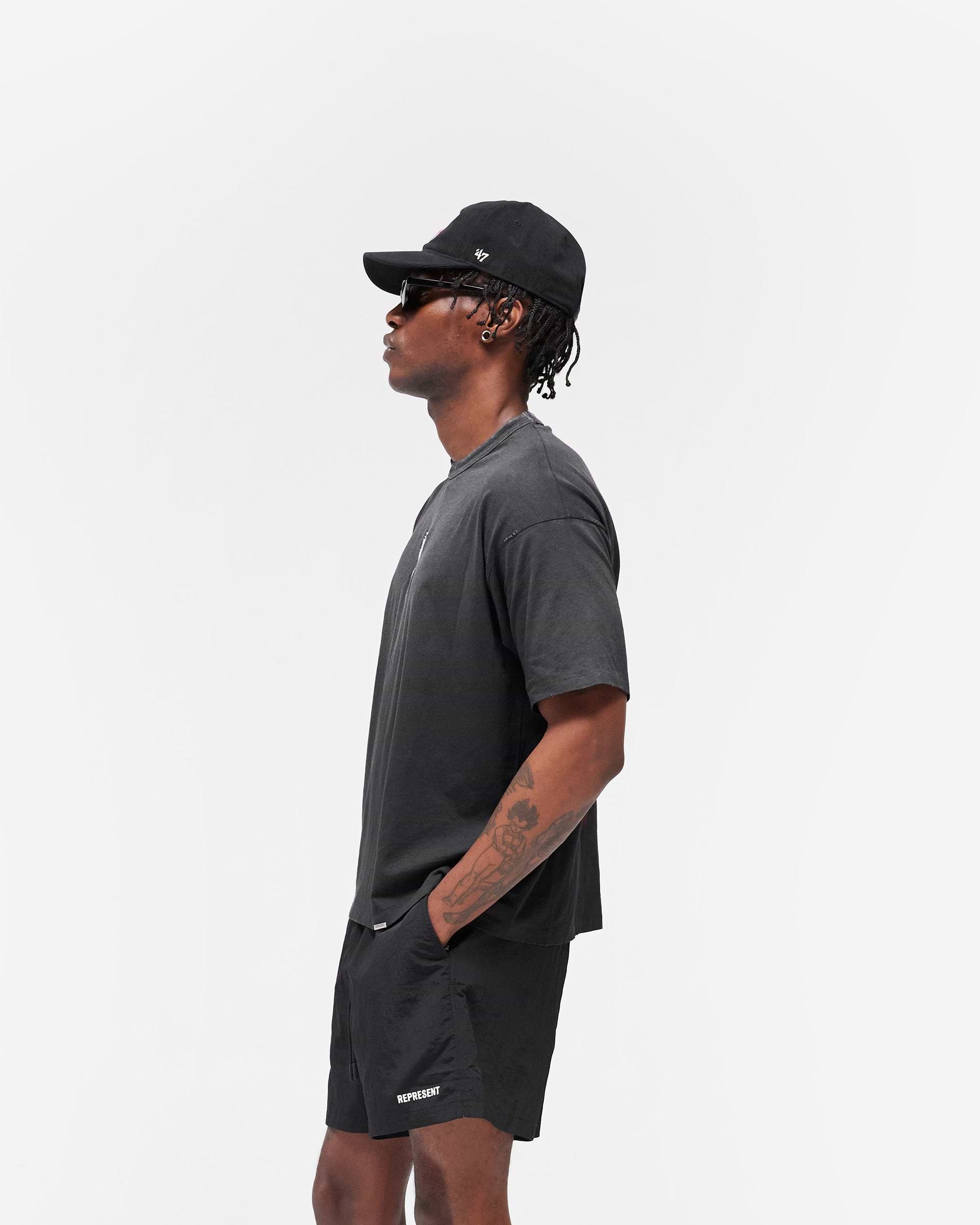 NFL Shield x Represent T-Shirt - Stained Black