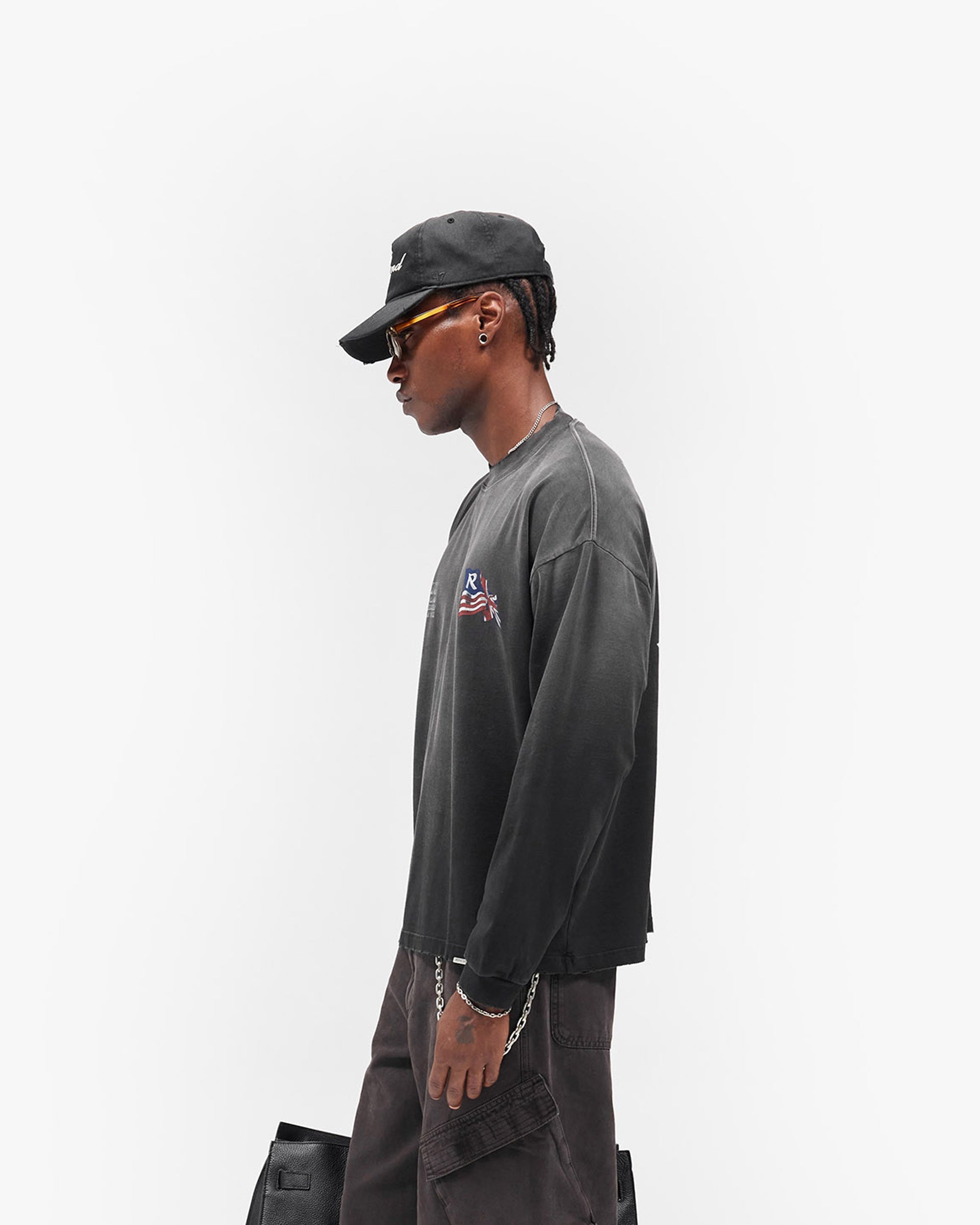 Eagle Long Sleeve T-Shirt - Black