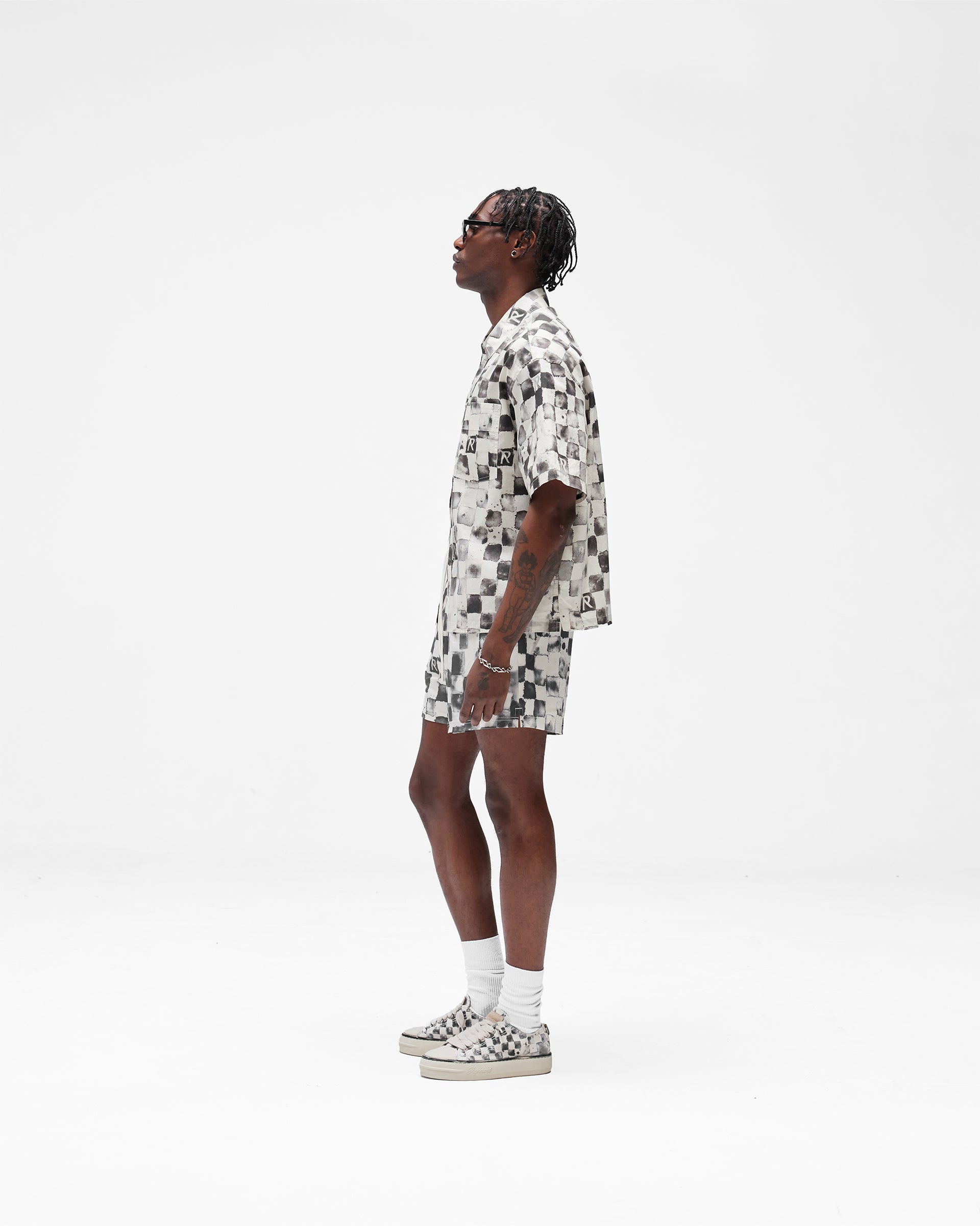 Pool Side Swim Short - Flat White