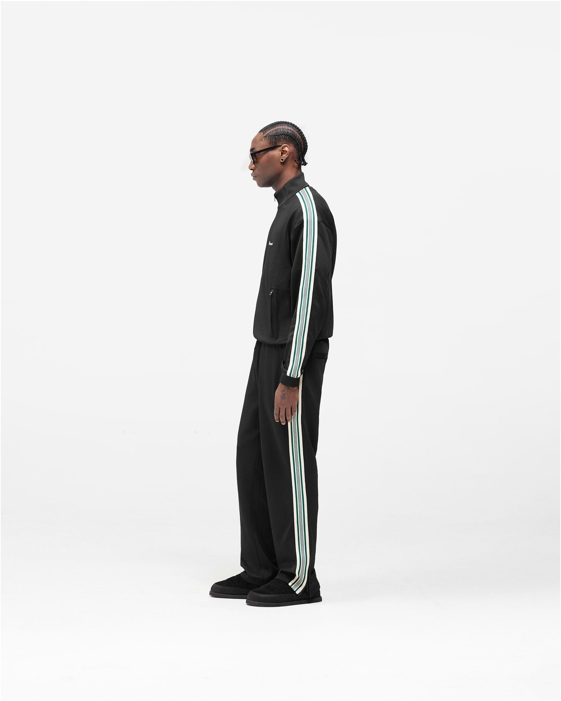 Taped Track Jacket - Jet Black