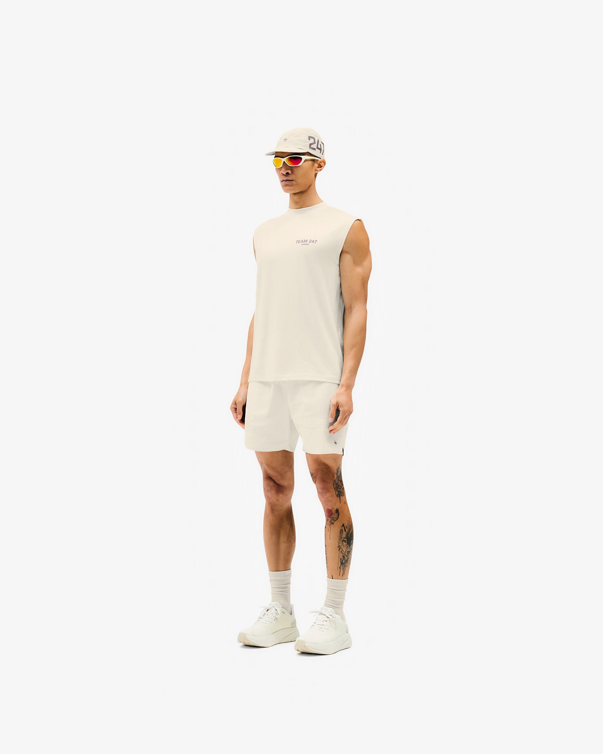 Team 247 Oversized Tank - Cream