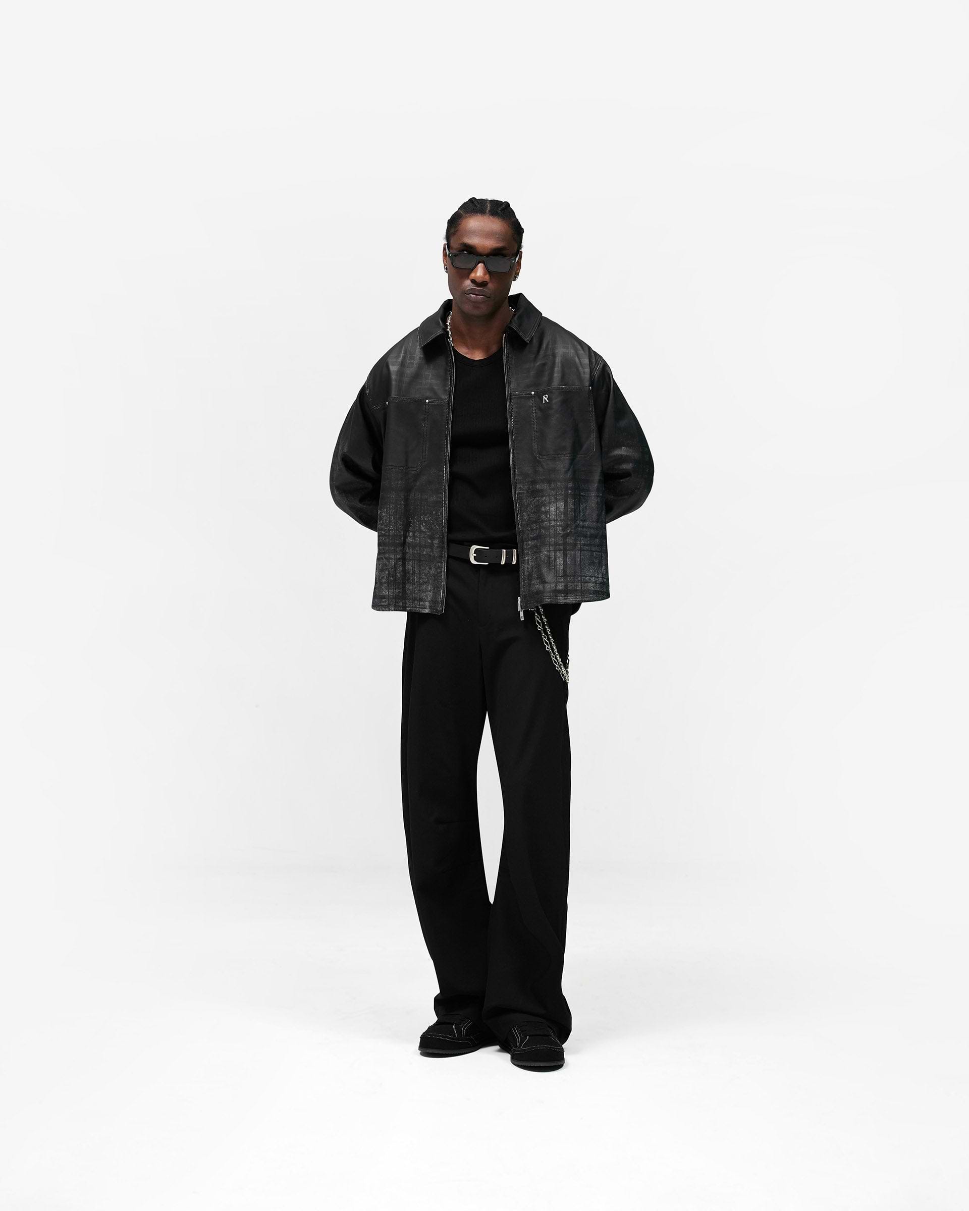 Rodeo Leather Jacket - Jet Black
