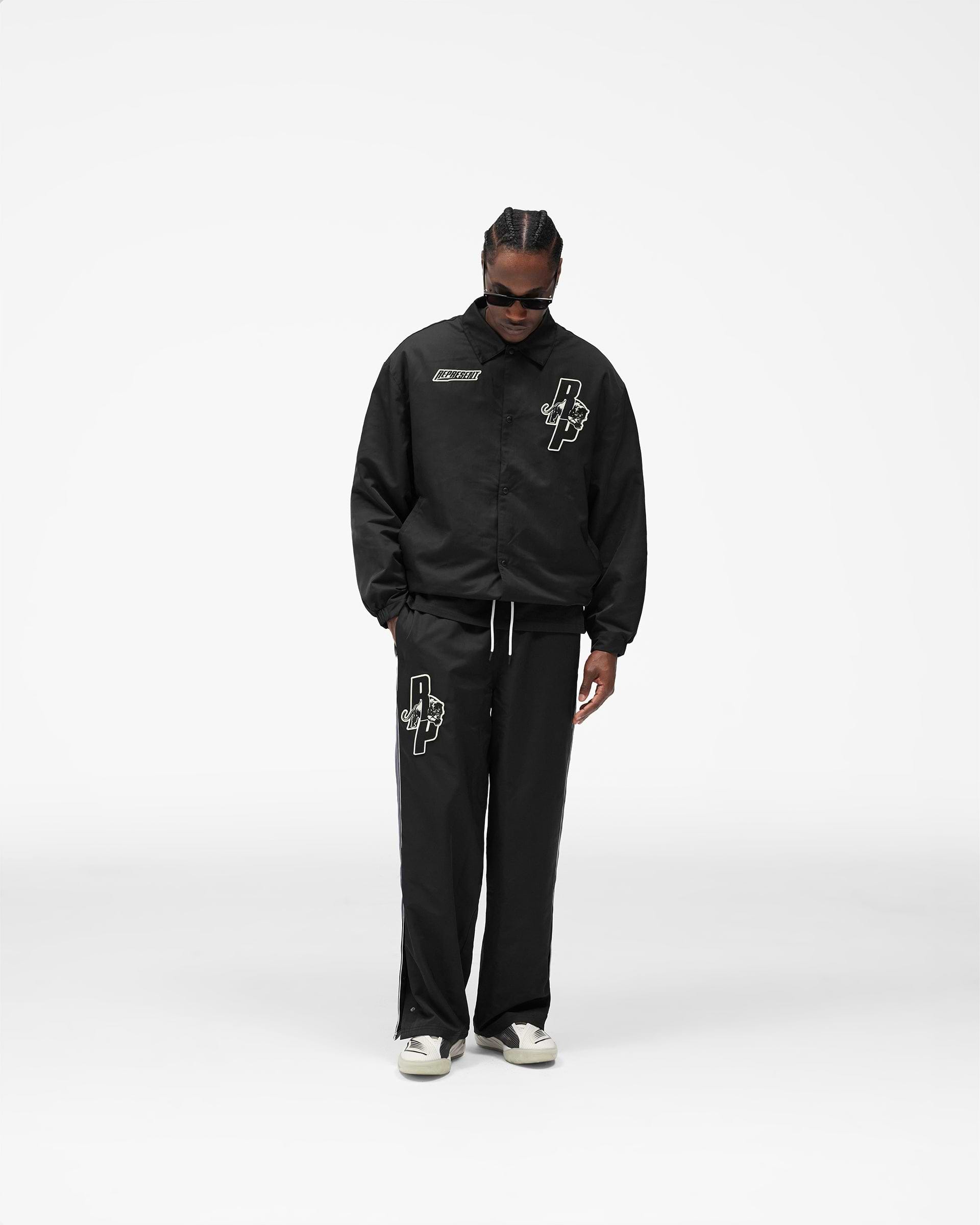 Represent X Puma Coach Jacket - Puma Black