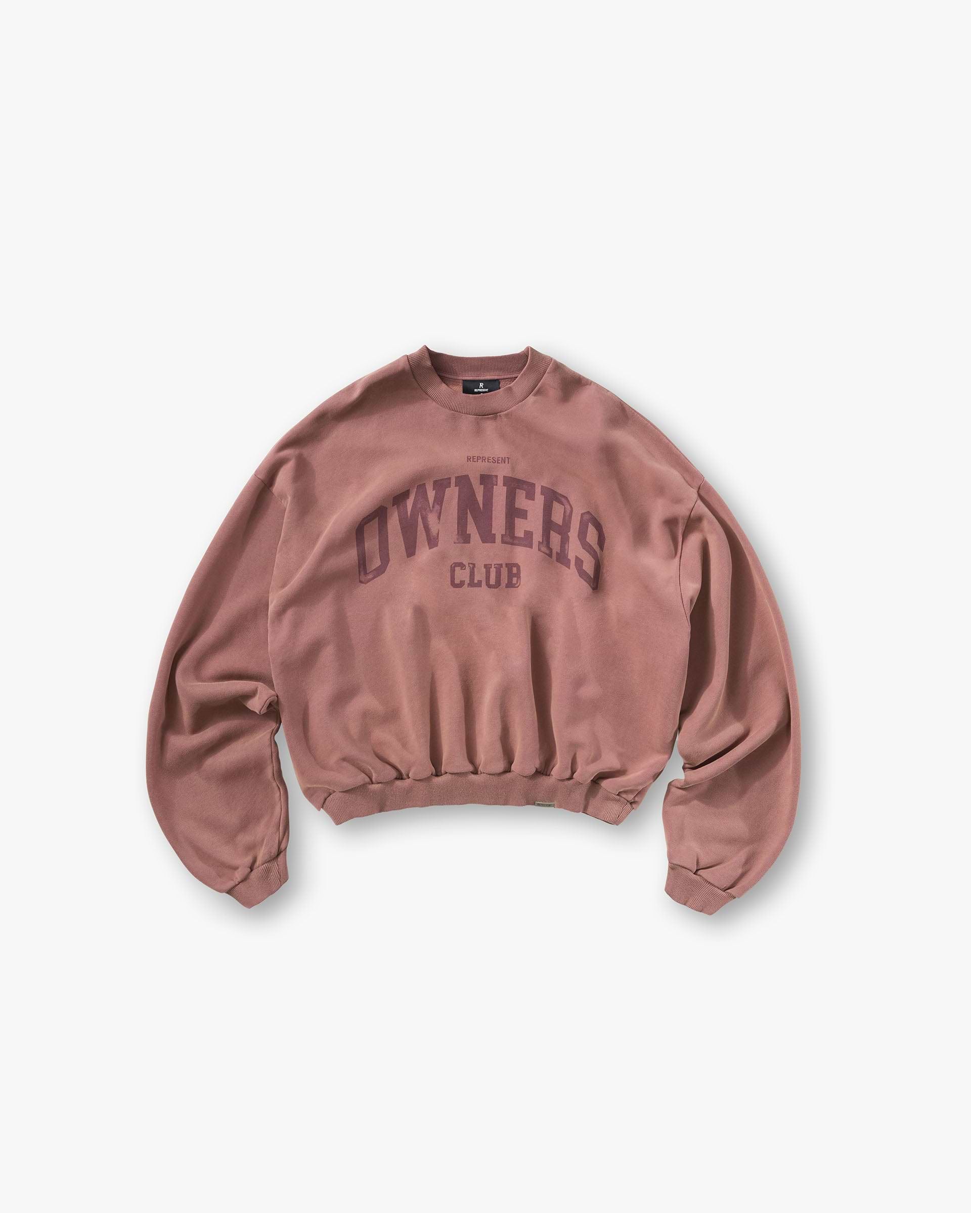 Represent Owners Club Sweater - Smoked Rose
