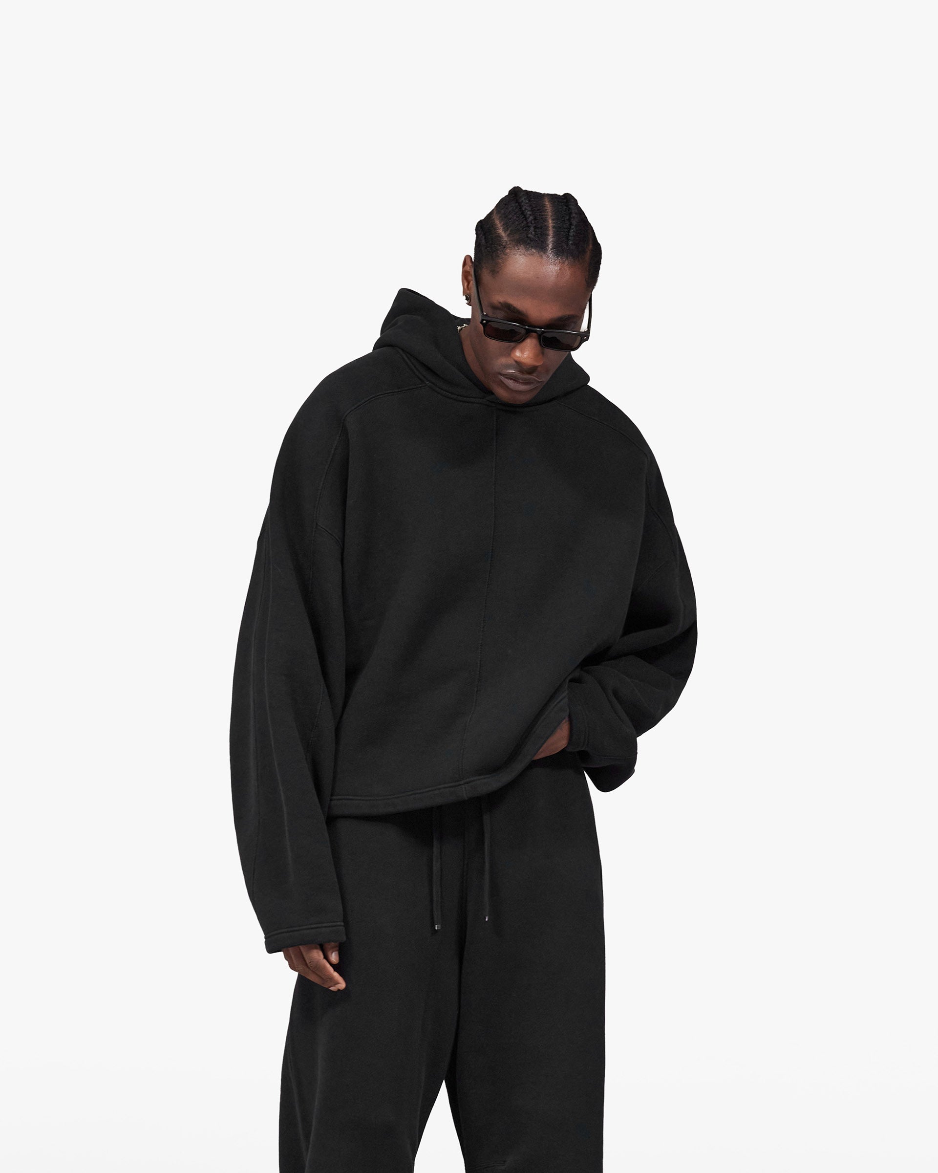 Heavyweight Hoodie - Jet Black