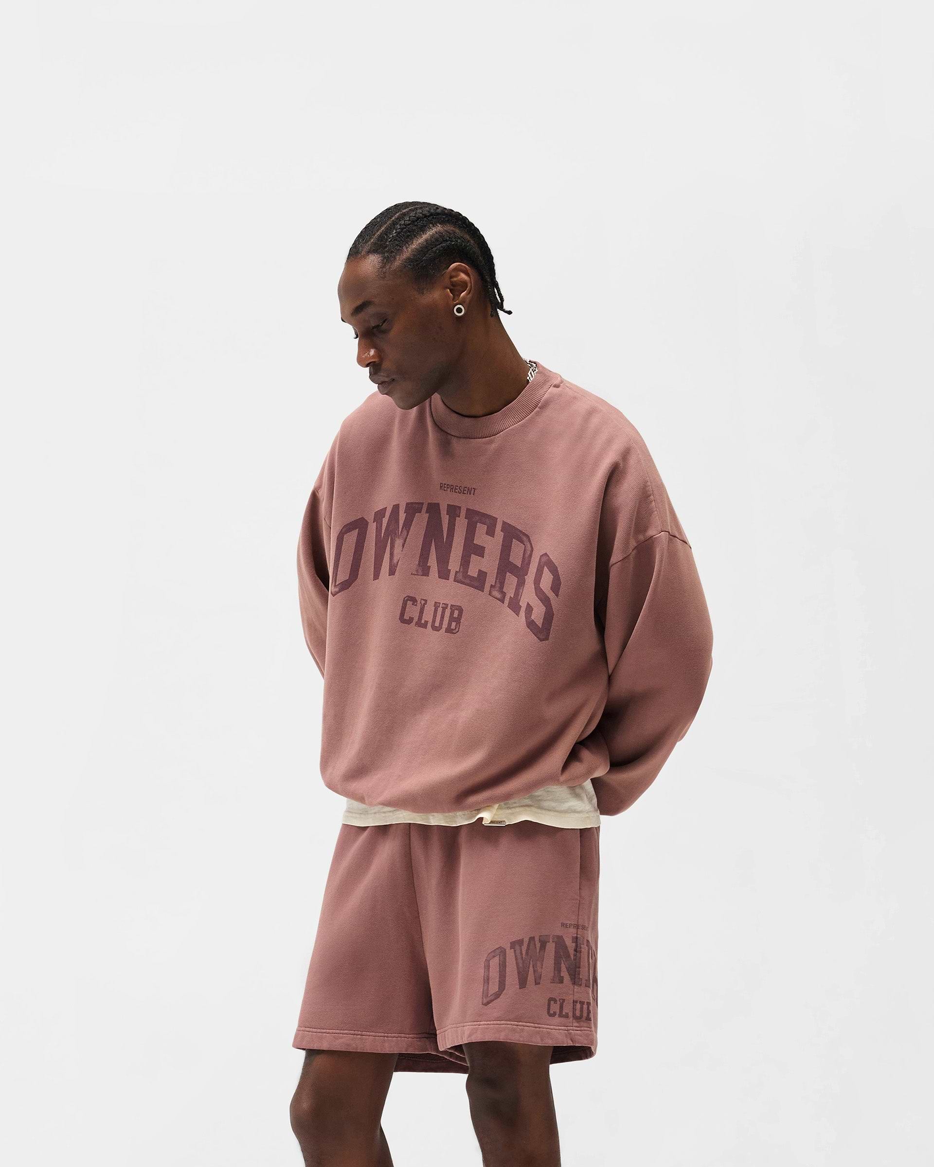 Represent Owners Club Sweater - Smoked Rose