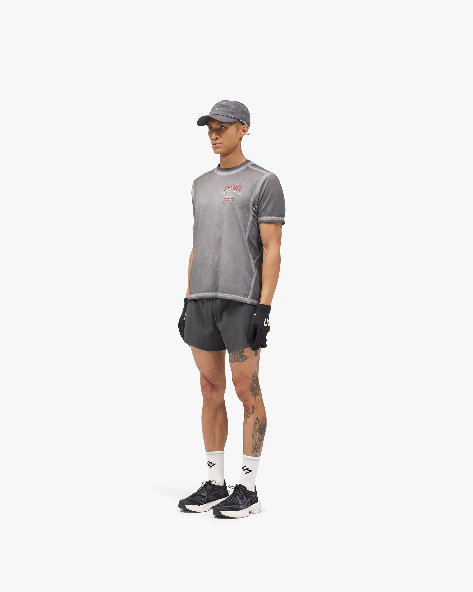 247 Sydney T-Shirt - Washed Grey