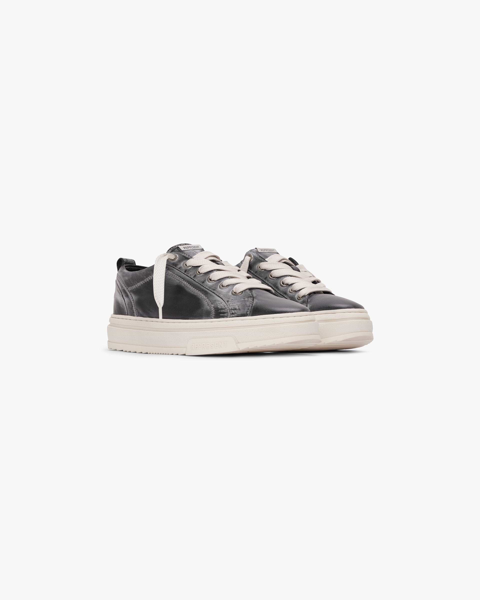 HTN Low Distressed - Off Black