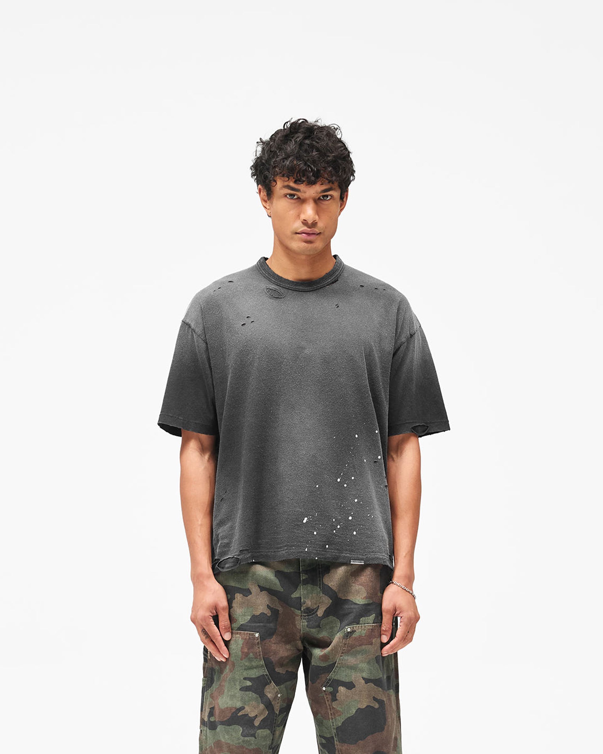 MH Paint Short Sleeve T-Shirt - Antique Slate