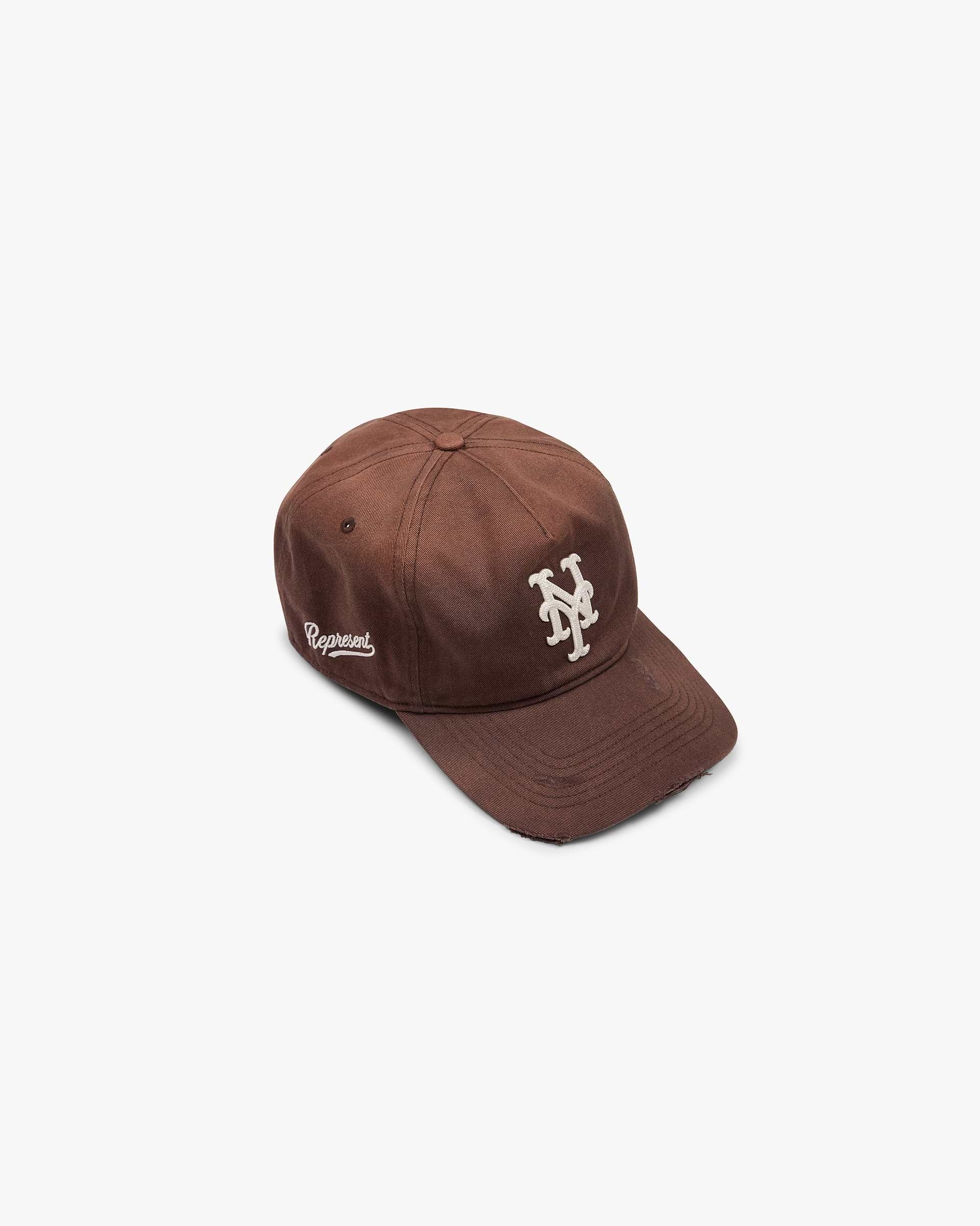 Represent X 47 New York Mets Cap - Washed Brown