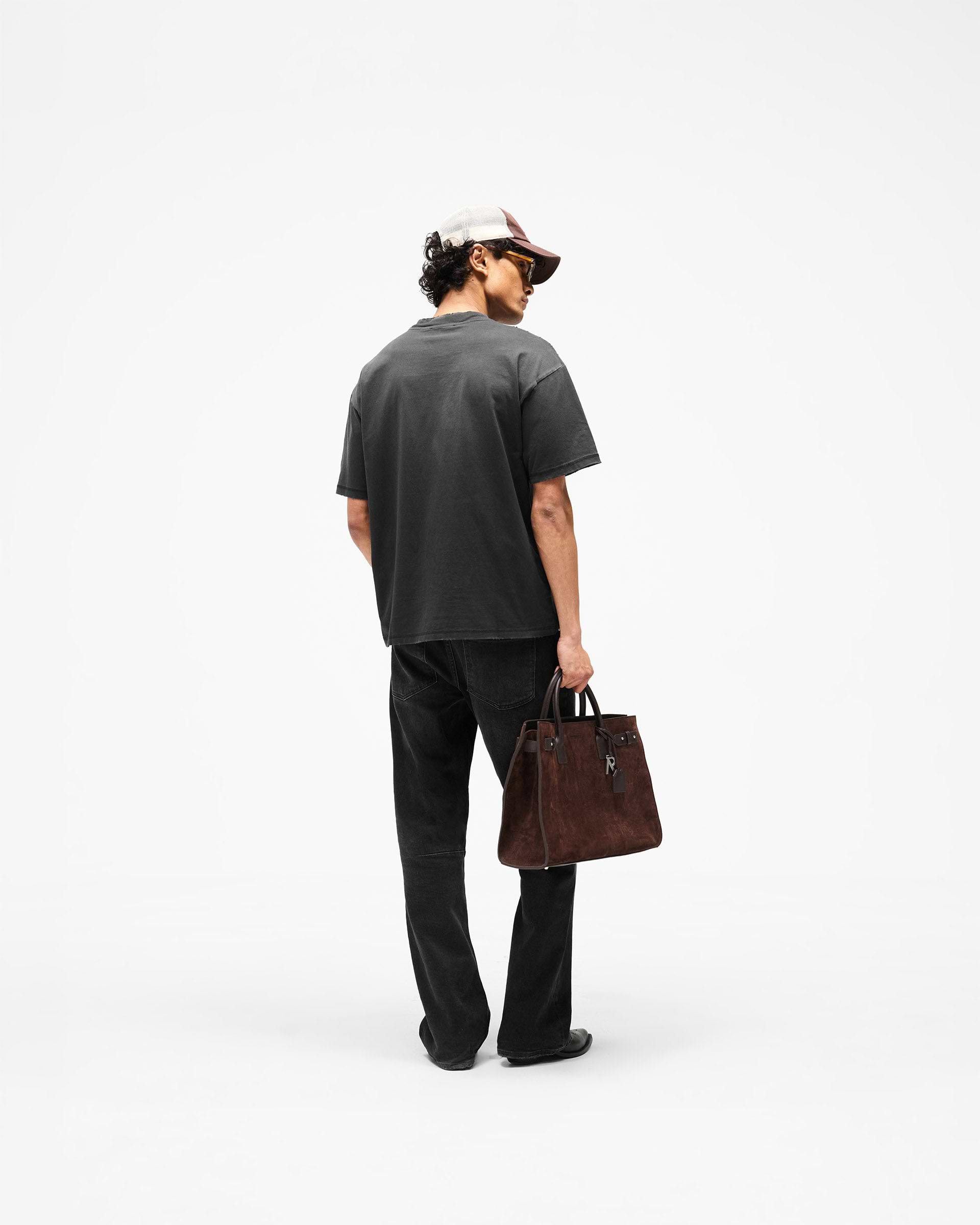 Embellished Represent T-Shirt - Stained Black