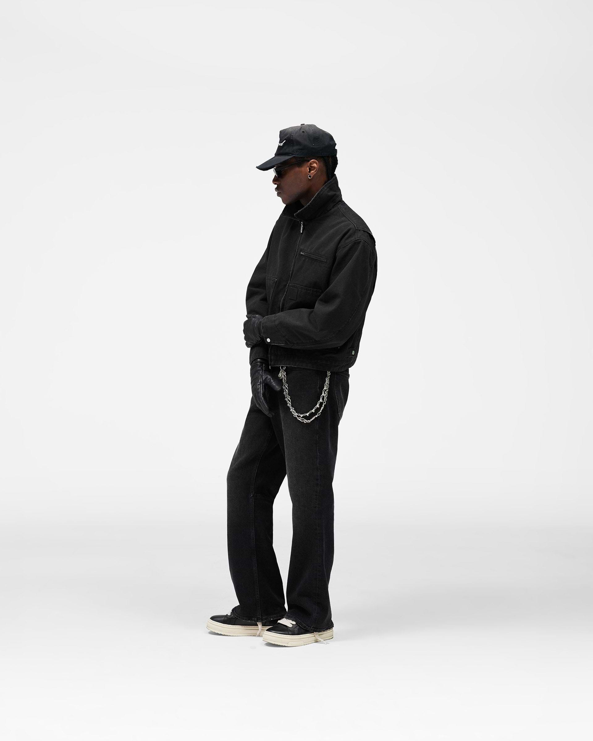 Heaton Workwear Jacket - Washed Black