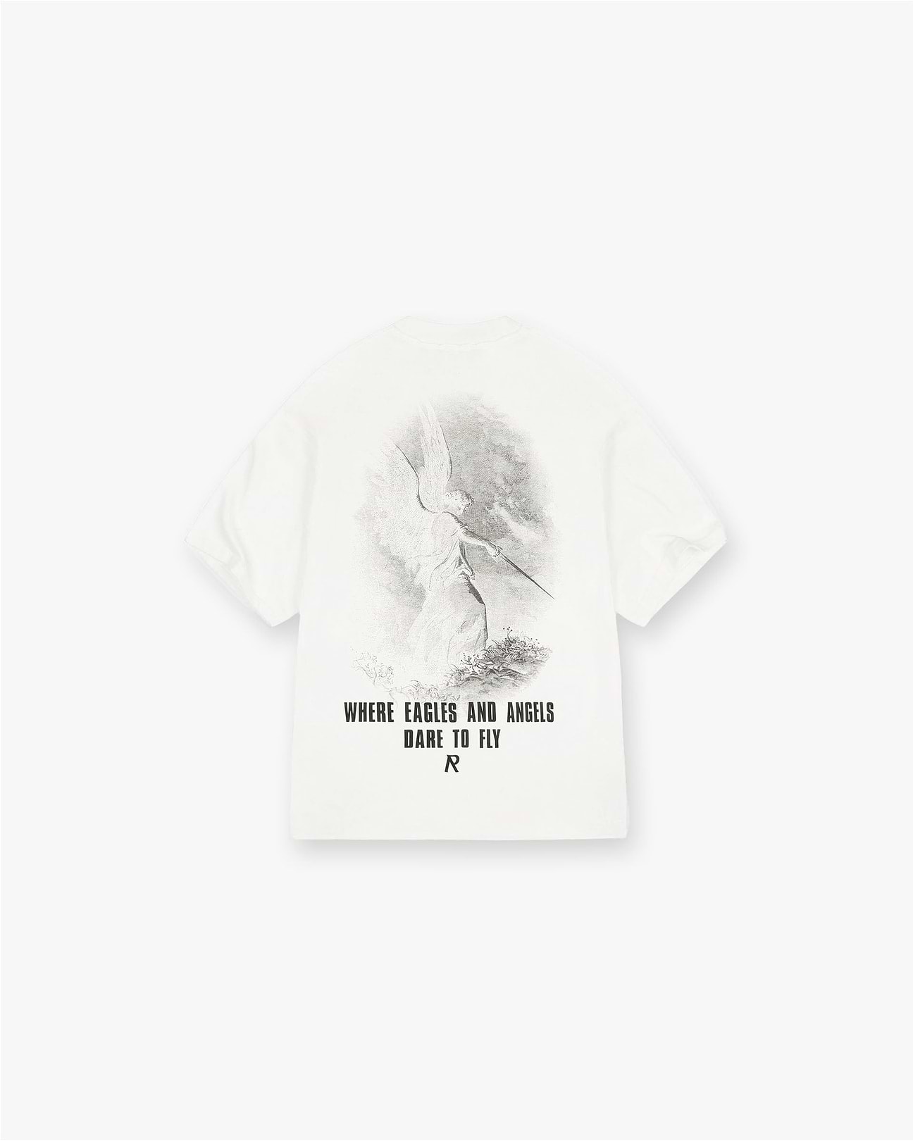 Flat White Godspeed T-Shirt | Graphic T shirts | REPRESENT
